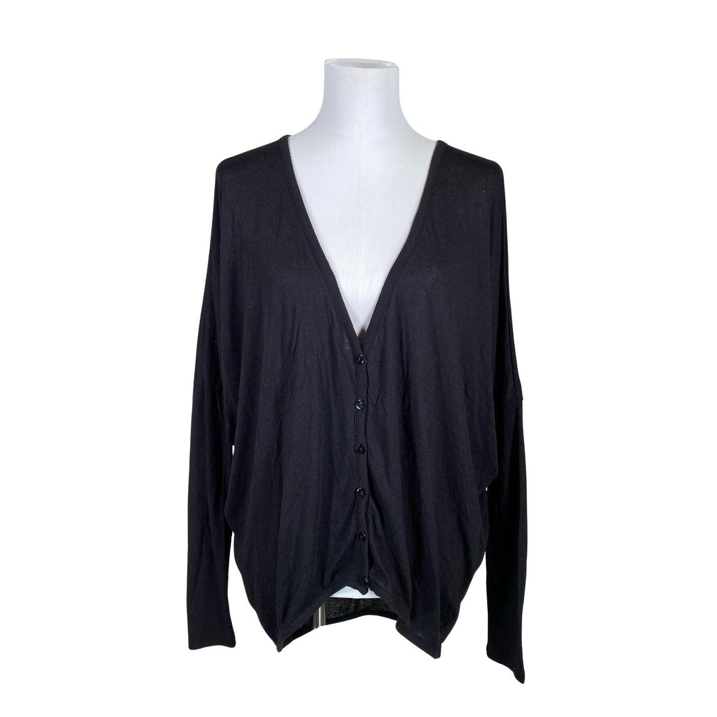 Unisex Lindex - Kardigan, suurus 34 - Must (1)