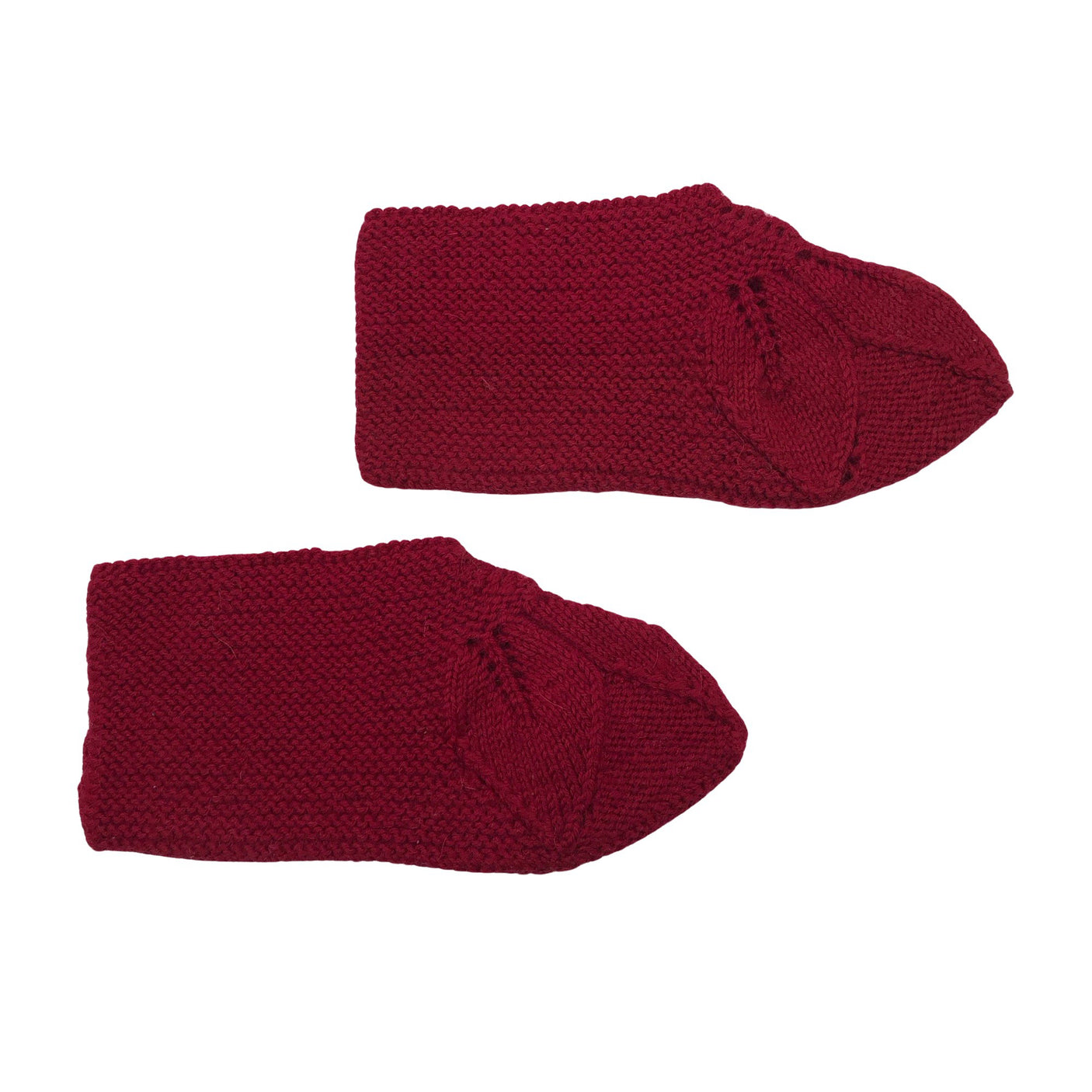 Unisex Handmade - Sussid, suurus 38 - Veinipunane (1)