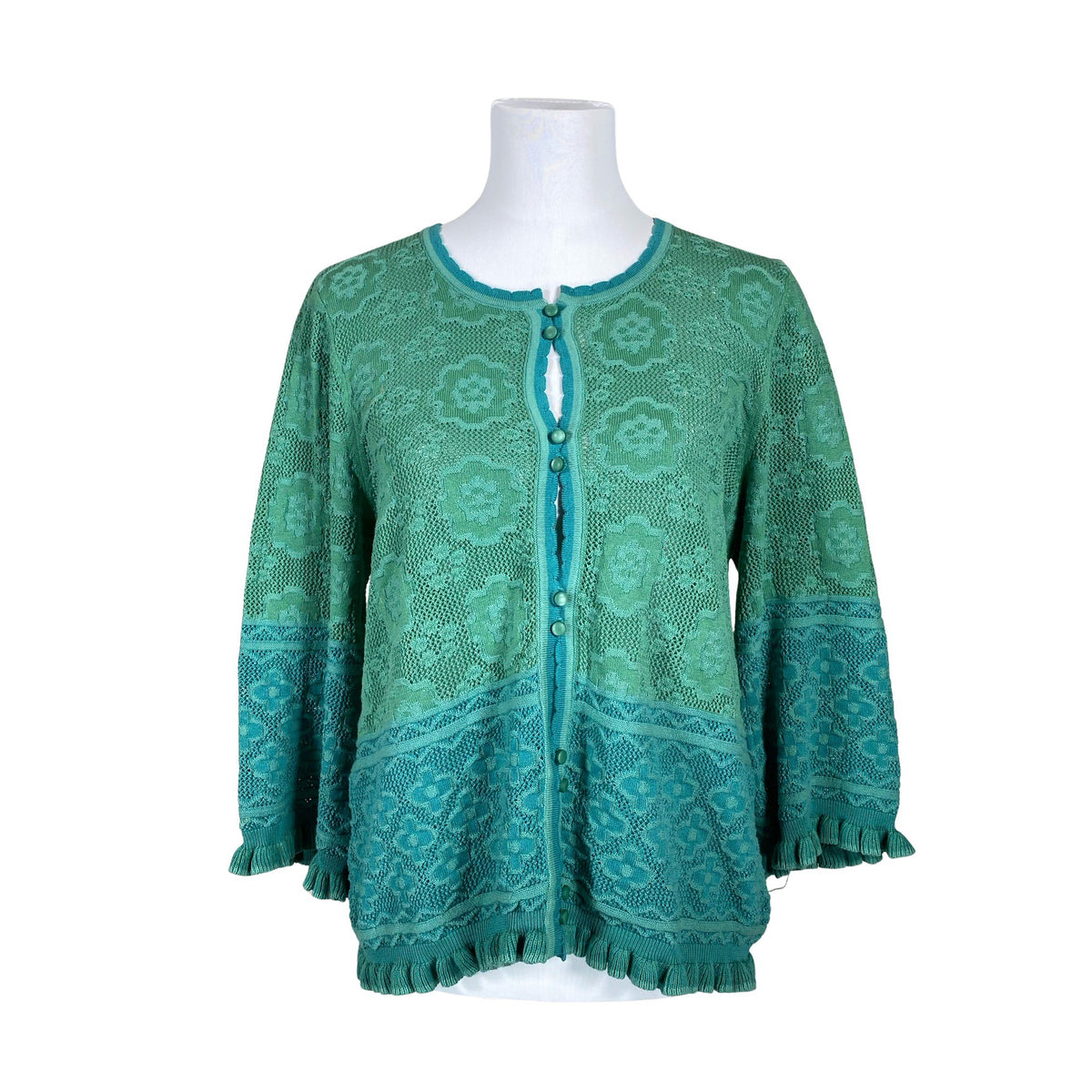 Unisex Gudrun Sjöden - Kardigan, suurus 40 - Roheline (1)