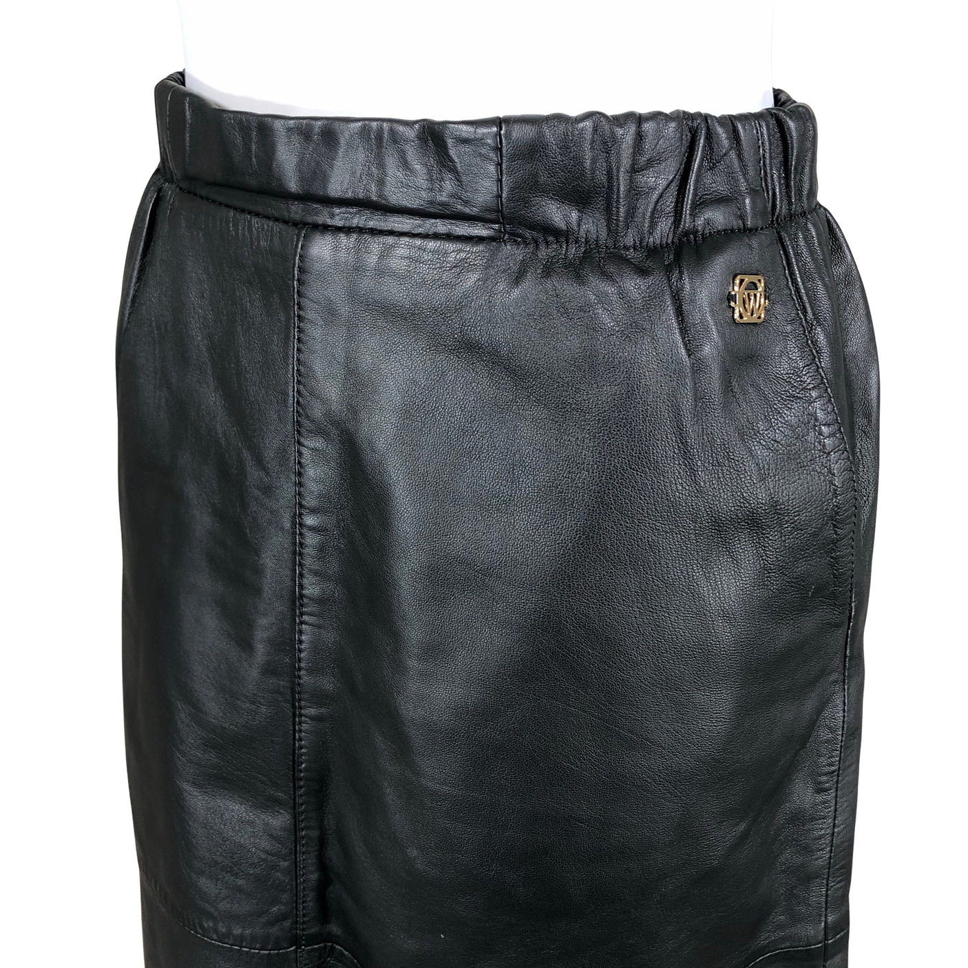 Unisex Claire.dk - Nahkseelik, suurus 36 - Must (3)