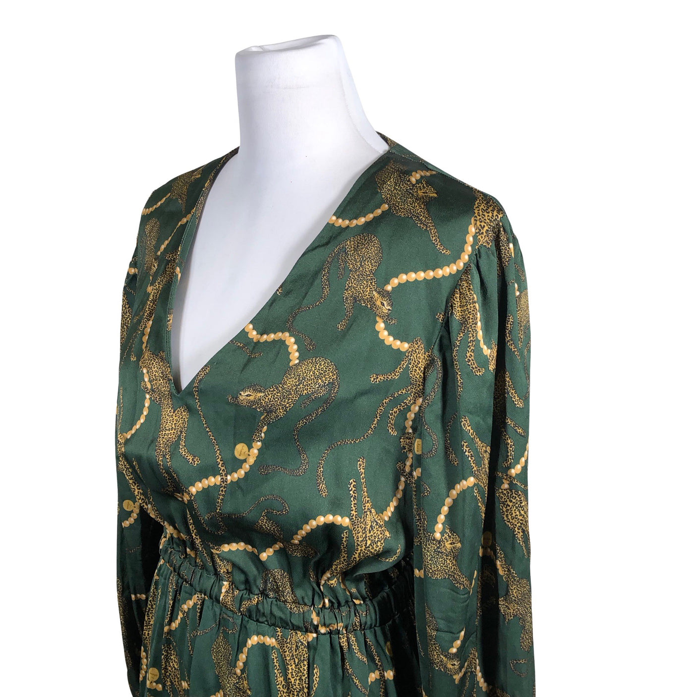 Unisex Uhana Design - Õhuke kleit, suurus 38 - Roheline (3)