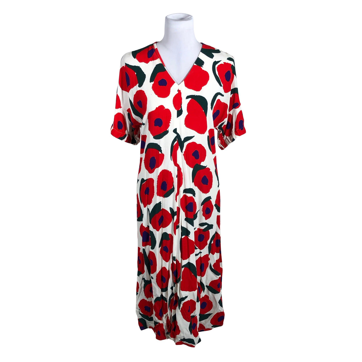 Unisex Marimekko - Õhuke kleit, suurus 36 - Punane (1)