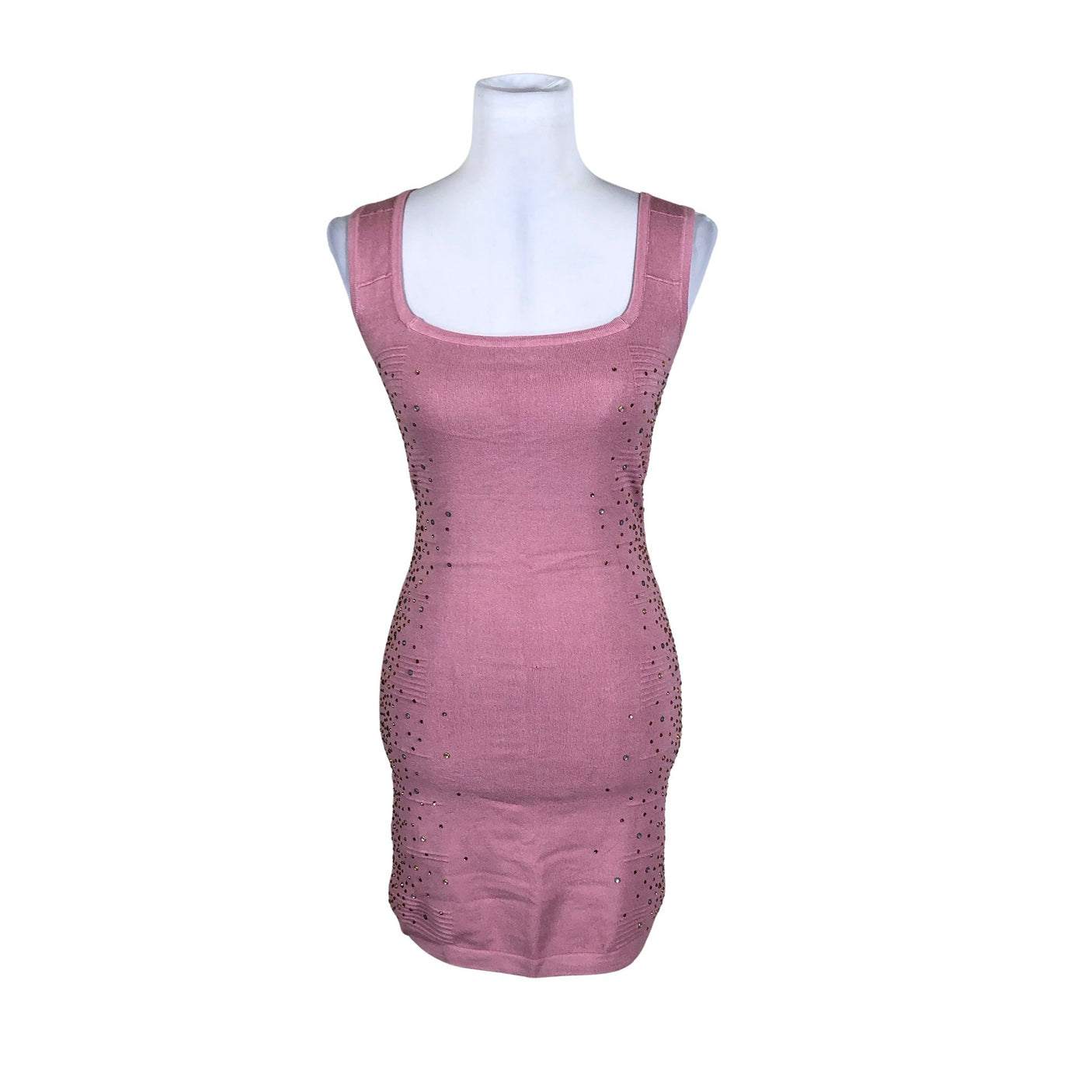 Unisex Koucla - Kootud kleit, suurus 34 - Heleroosa (1)