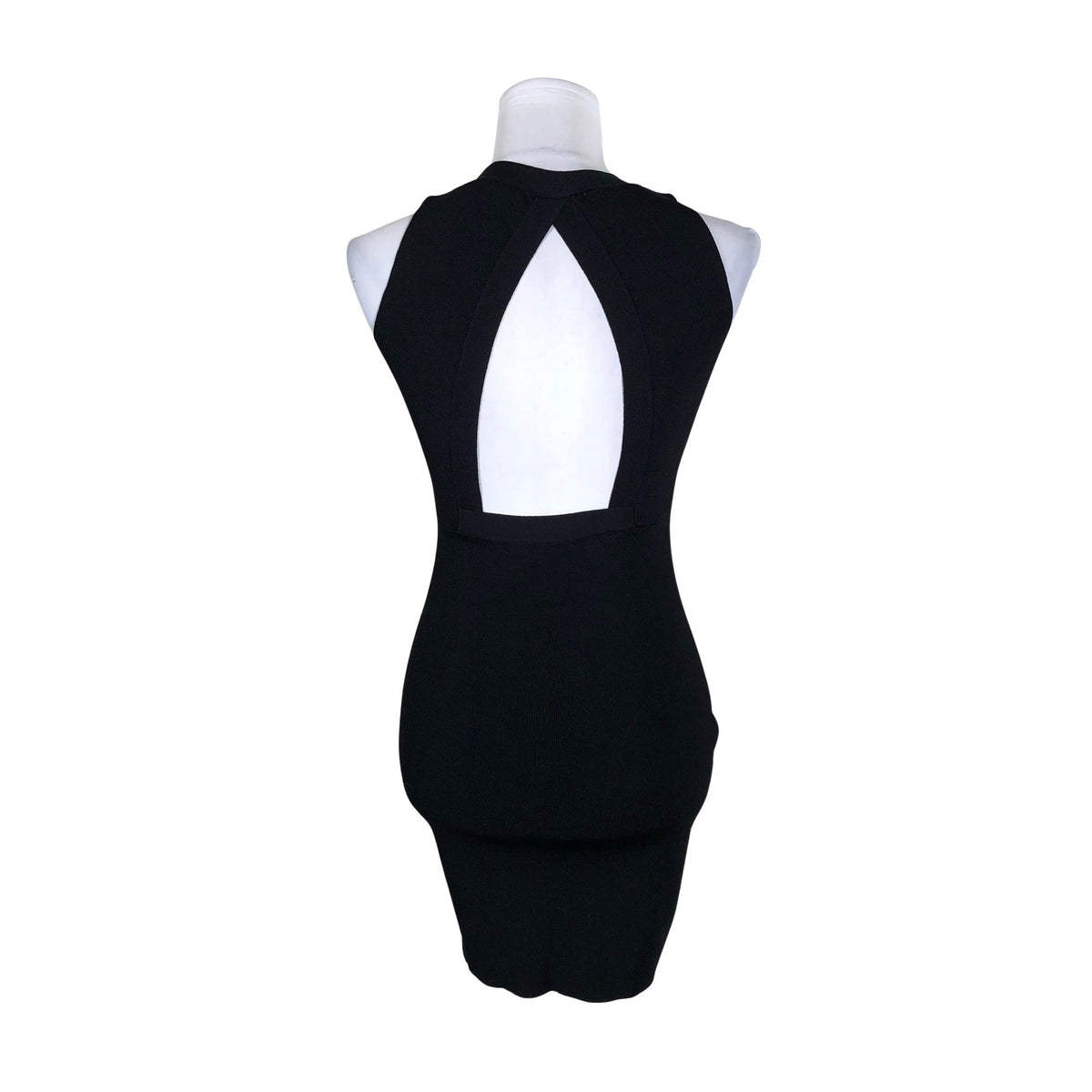 Unisex Glamorous - Trikotaažist kleit, suurus 36 - Must (2)