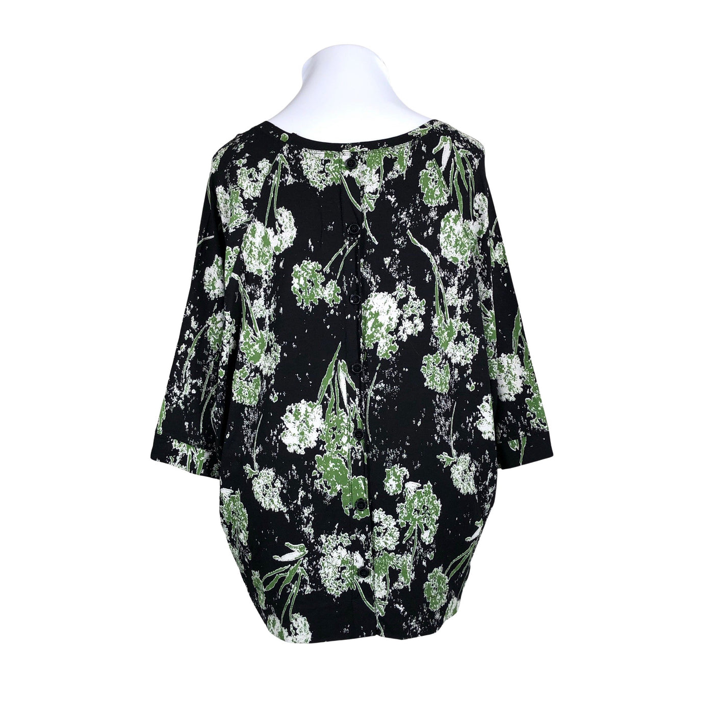 Unisex The Masai - Trikotaažist pluus, suurus 44 - Must (2)