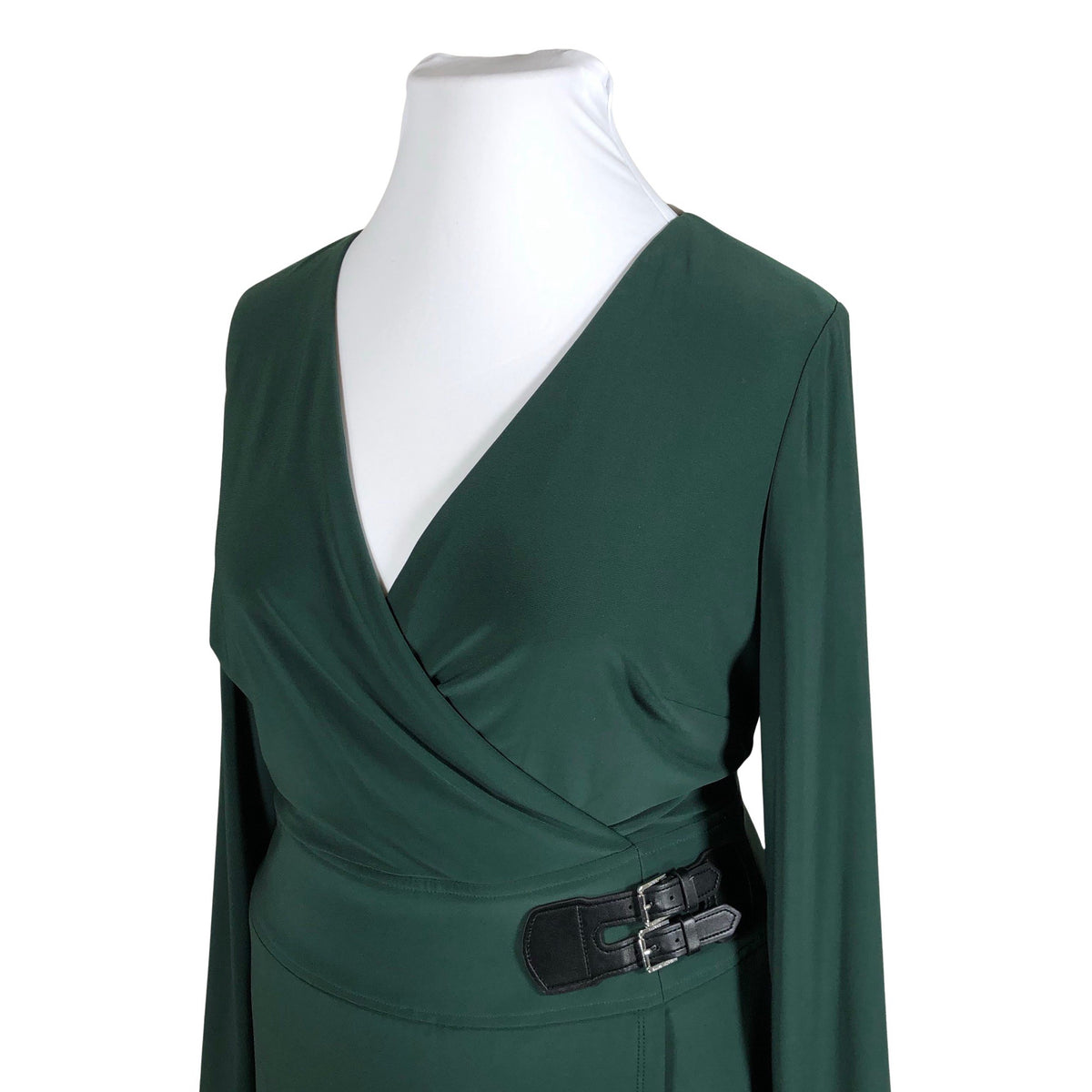 Unisex Lauren Ralph Lauren - Trikotaažist kleit, suurus 42 - Roheline (2)