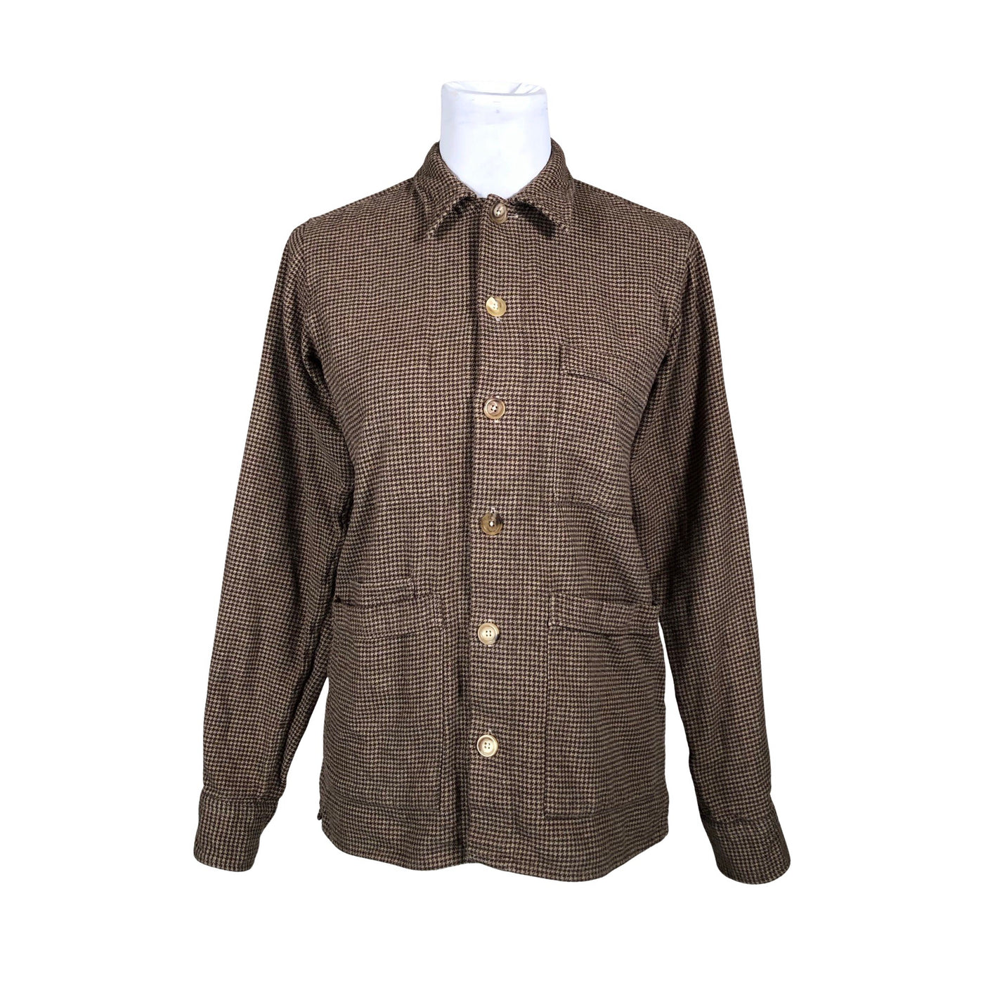 Unisex Drake's - Triiksärk, suurus 34 - Pruun (1)