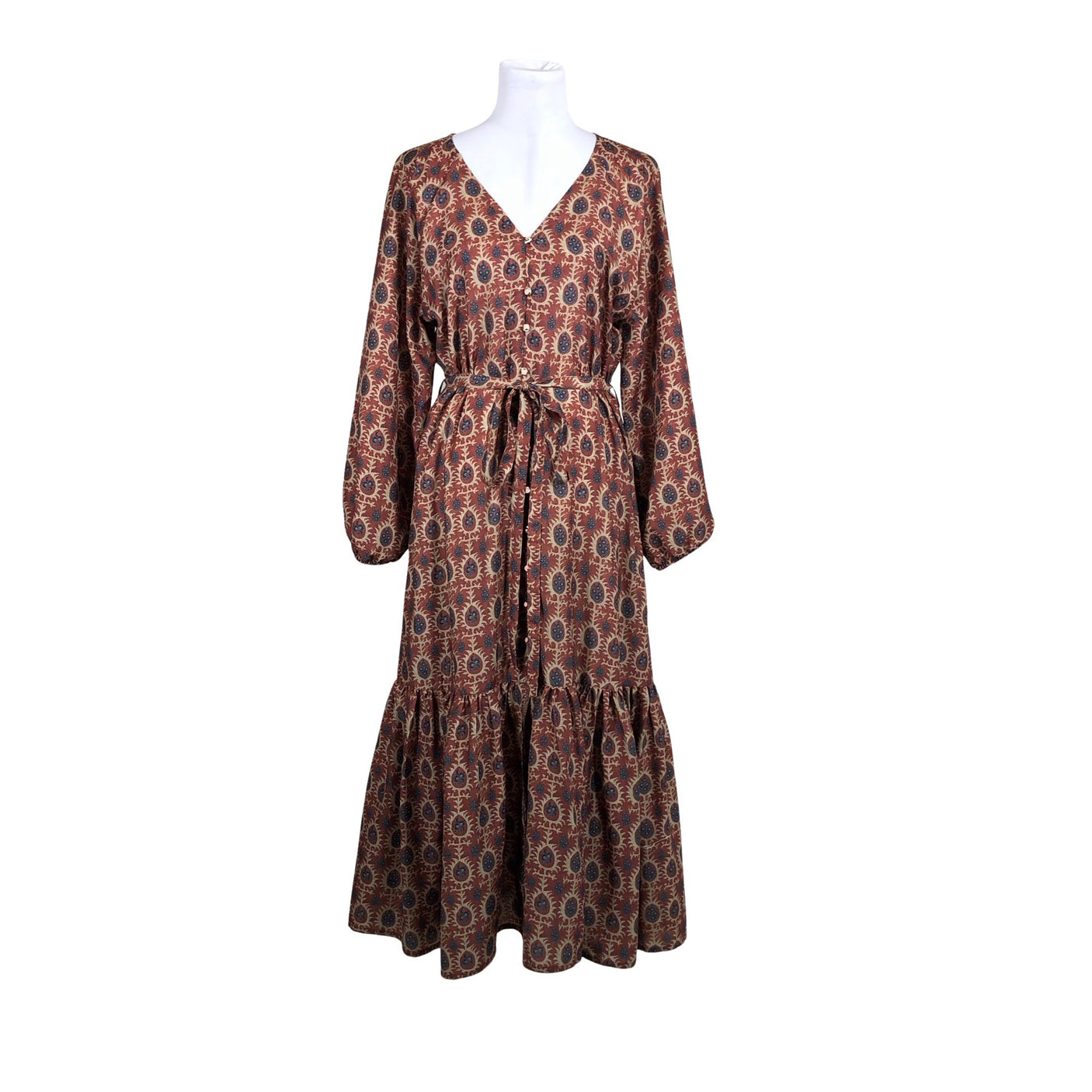 Unisex Effortless - Mitteveniv kleit, suurus 36 - Pruun (1)