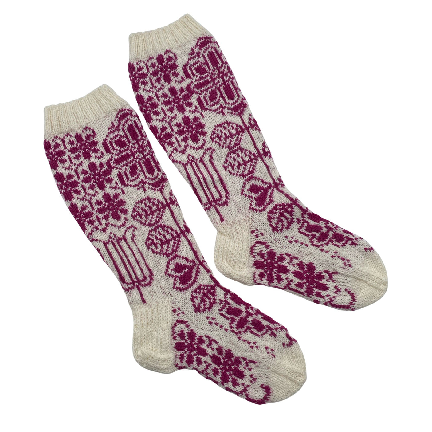 Unisex Handmade - Sokid, suurus 38 - Valge (1)