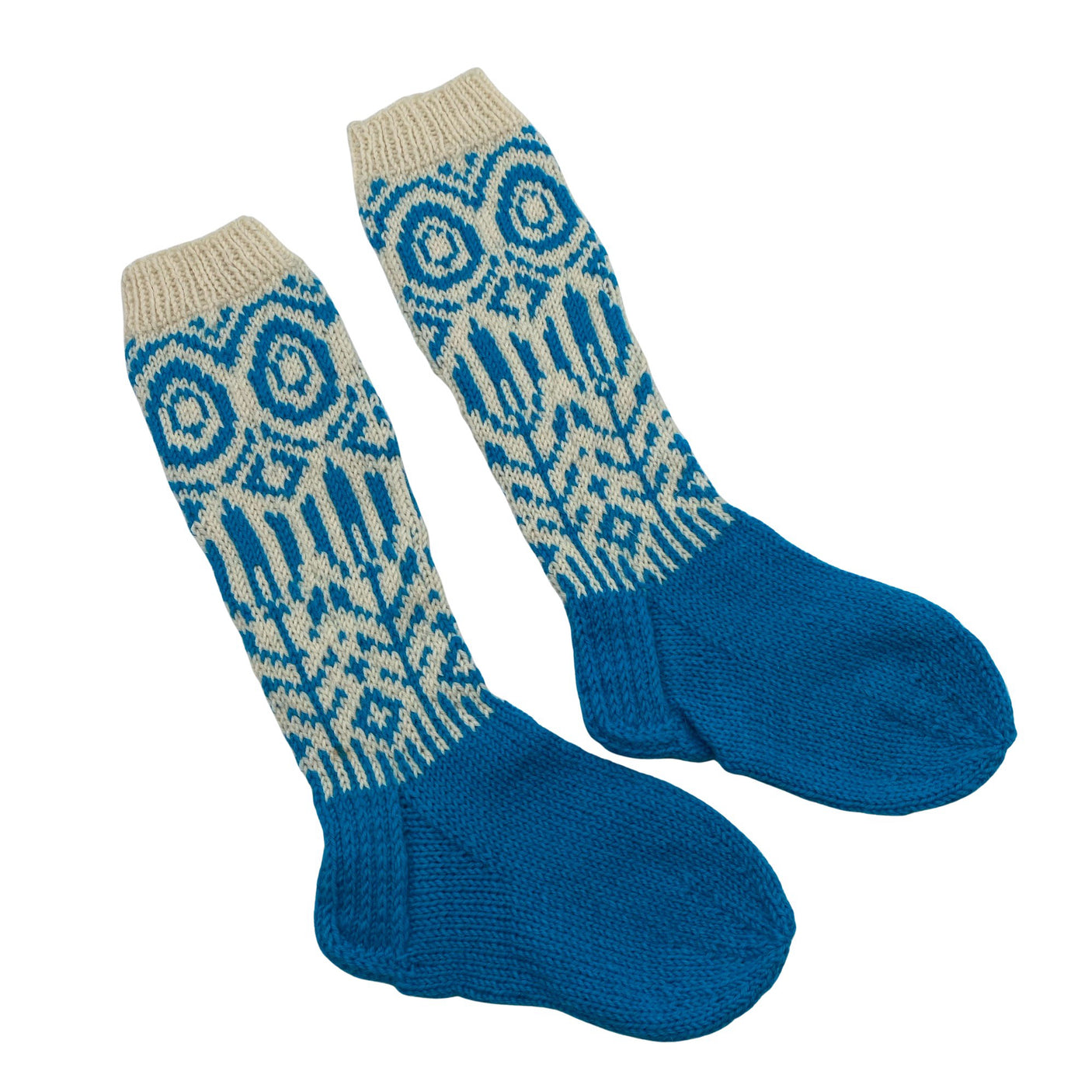 Unisex Handmade - Sokid, suurus 39 - Türkiis (1)