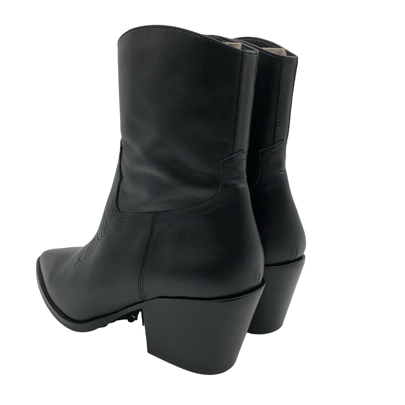 Unisex Andiata - Kauboisaapad, suurus 40 - Must (2)