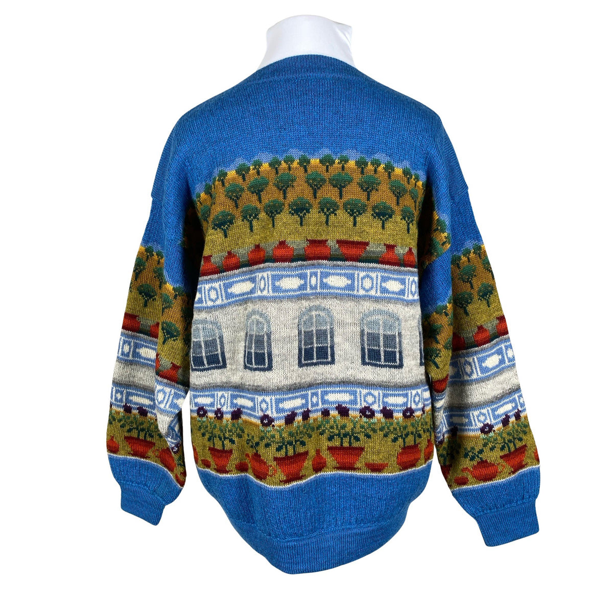 Unisex Kaislakerttu - Kampsun, suurus 42 - Sinine (2)