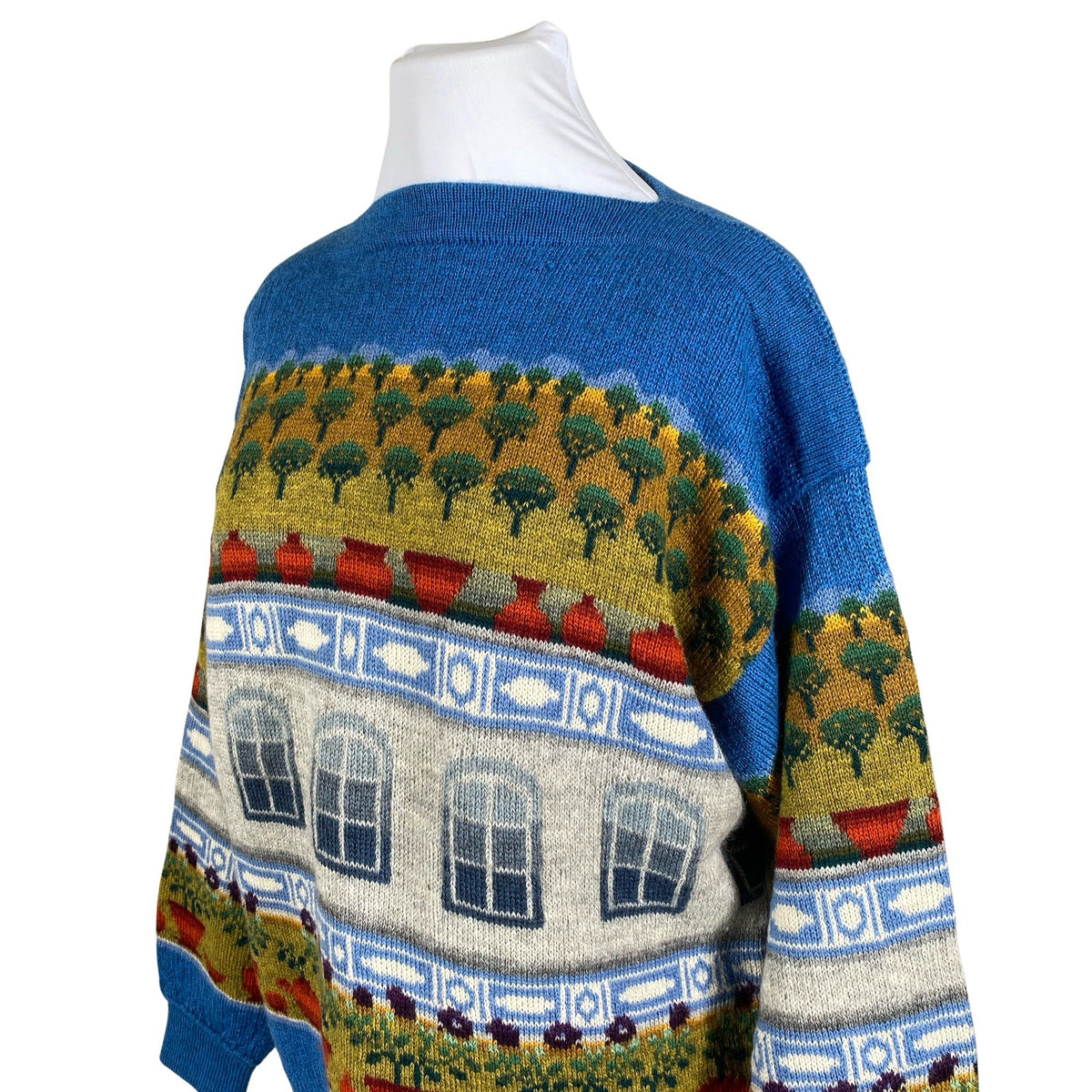 Unisex Kaislakerttu - Kampsun, suurus 42 - Sinine (3)