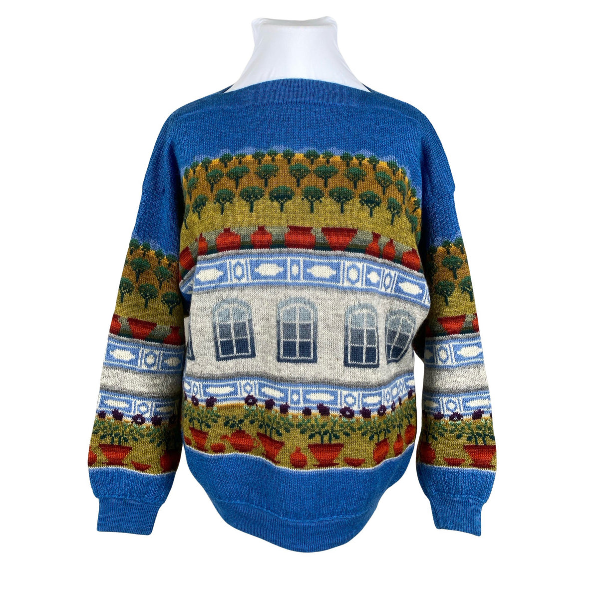 Unisex Kaislakerttu - Kampsun, suurus 42 - Sinine (1)