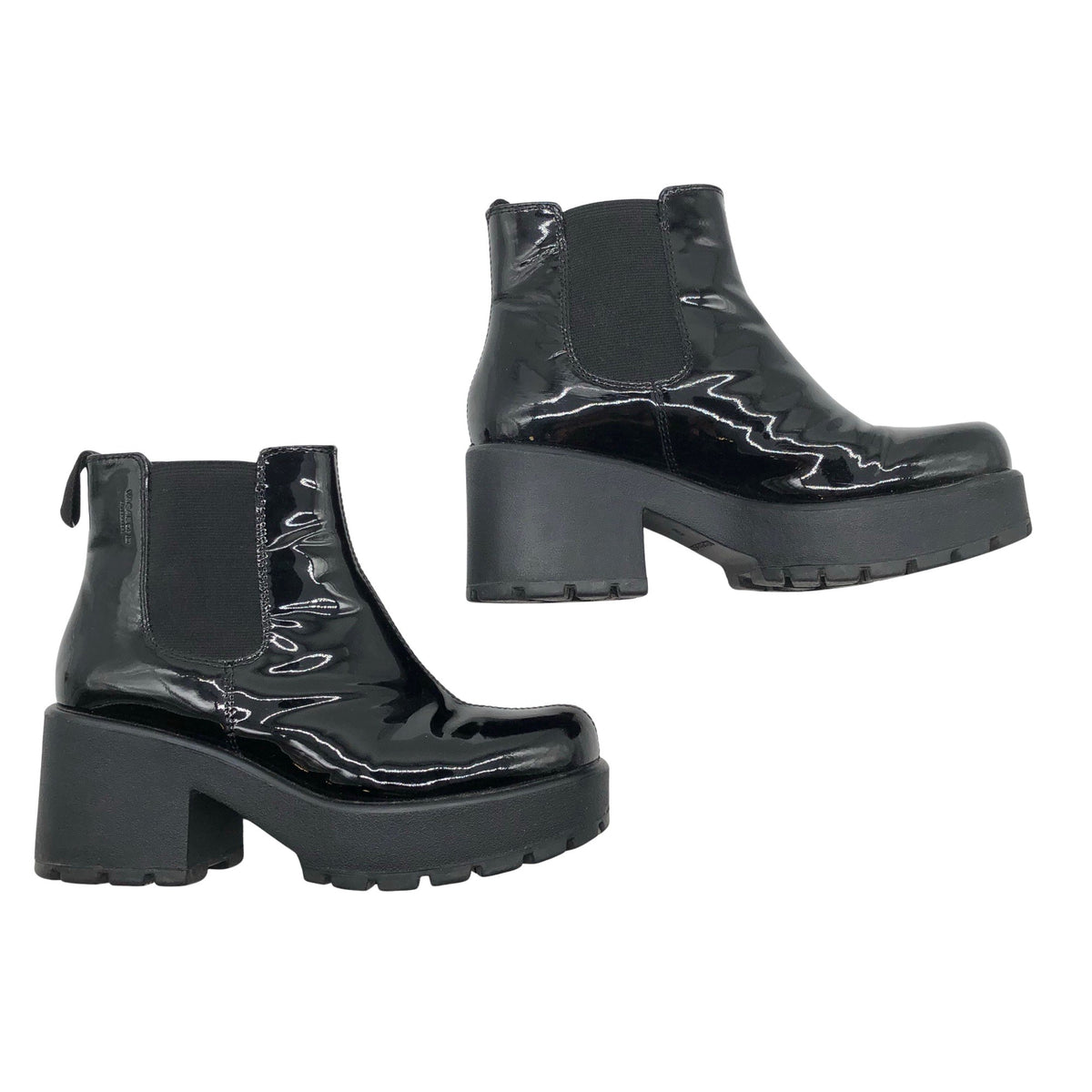 Unisex Vagabond - Poolsaapad, suurus 37 - Must (1)