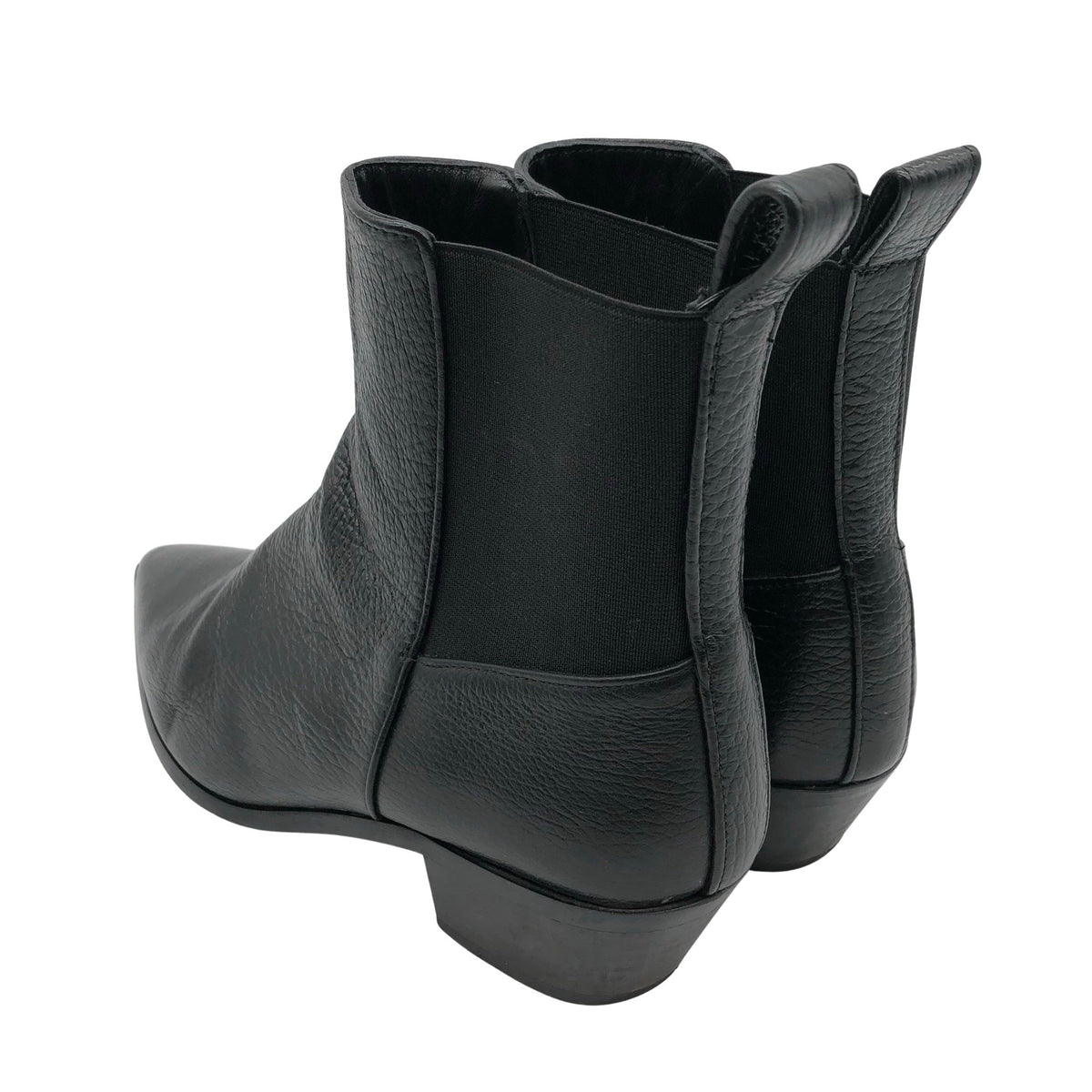 Unisex Flattered - Poolsaapad, suurus 37 - Must (2)