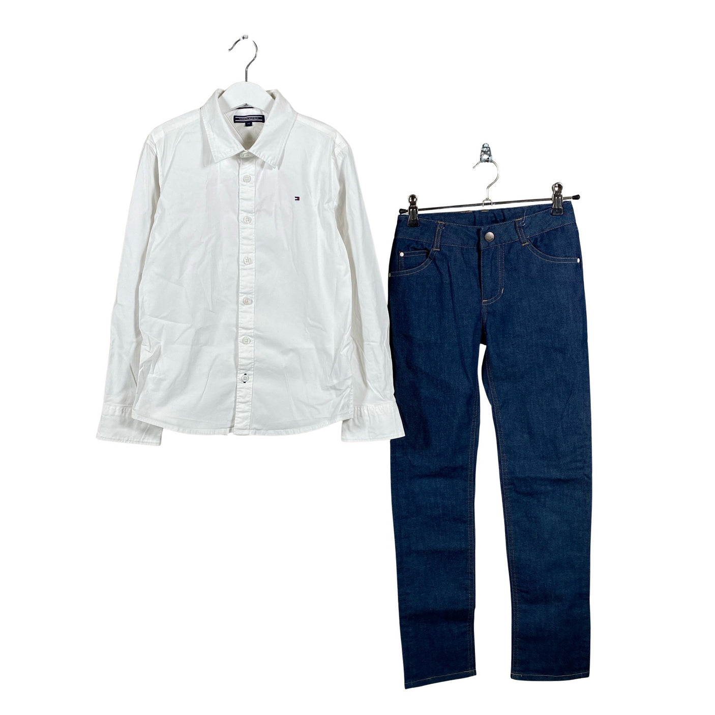 Unisex Tommy Hilfiger - Triiksärk, suurus 134 - 140 - Valge (1)