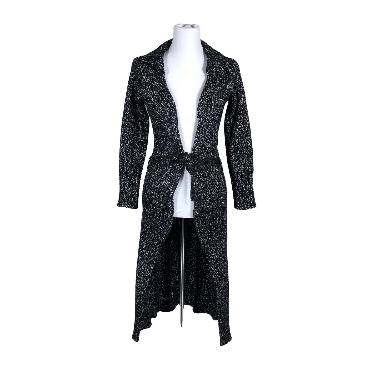 Unisex Fransa - Kardigan, suurus 36 - Must (1)