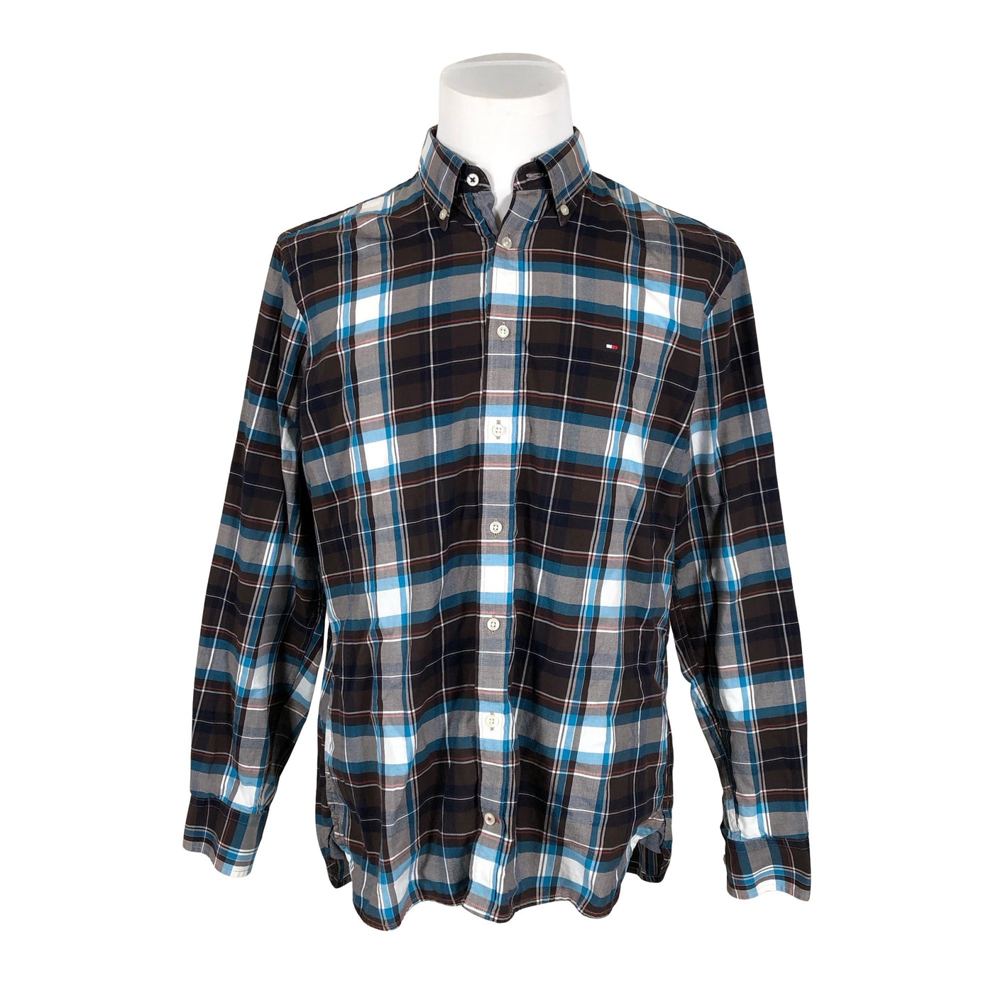 Unisex Tommy Hilfiger - Triiksärk, suurus L - Pruun (1)
