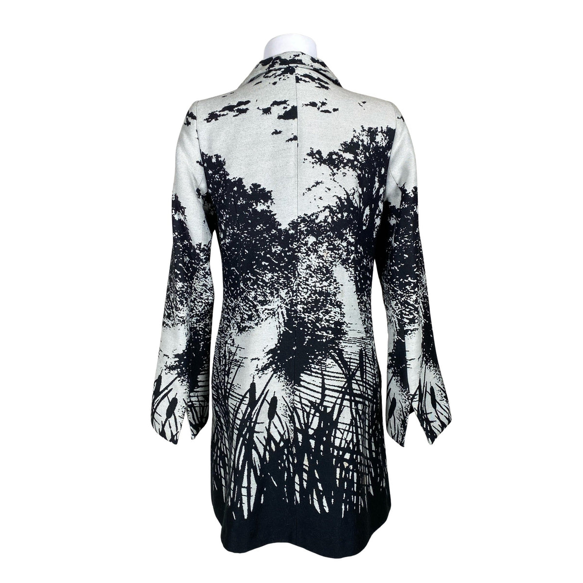 Unisex Jukka Rintala - Villane mantel, suurus 36 - Hall (2)