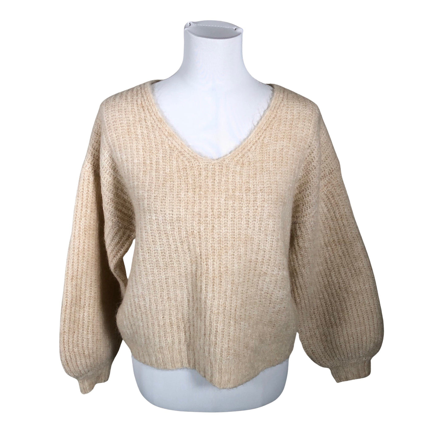 Unisex Nanso - Kampsun, suurus 36 - Looduslik valge (1)
