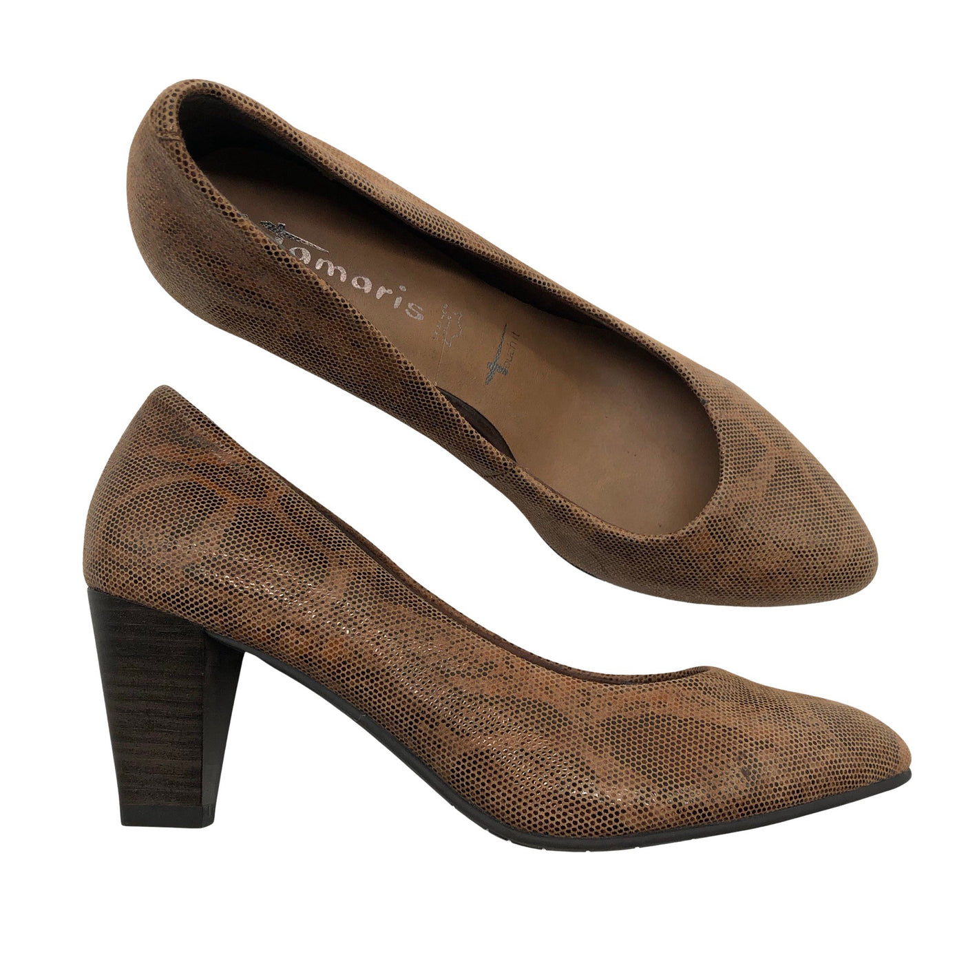 Unisex Tamaris - Kontsakingad, suurus 38 - Pruun (1)