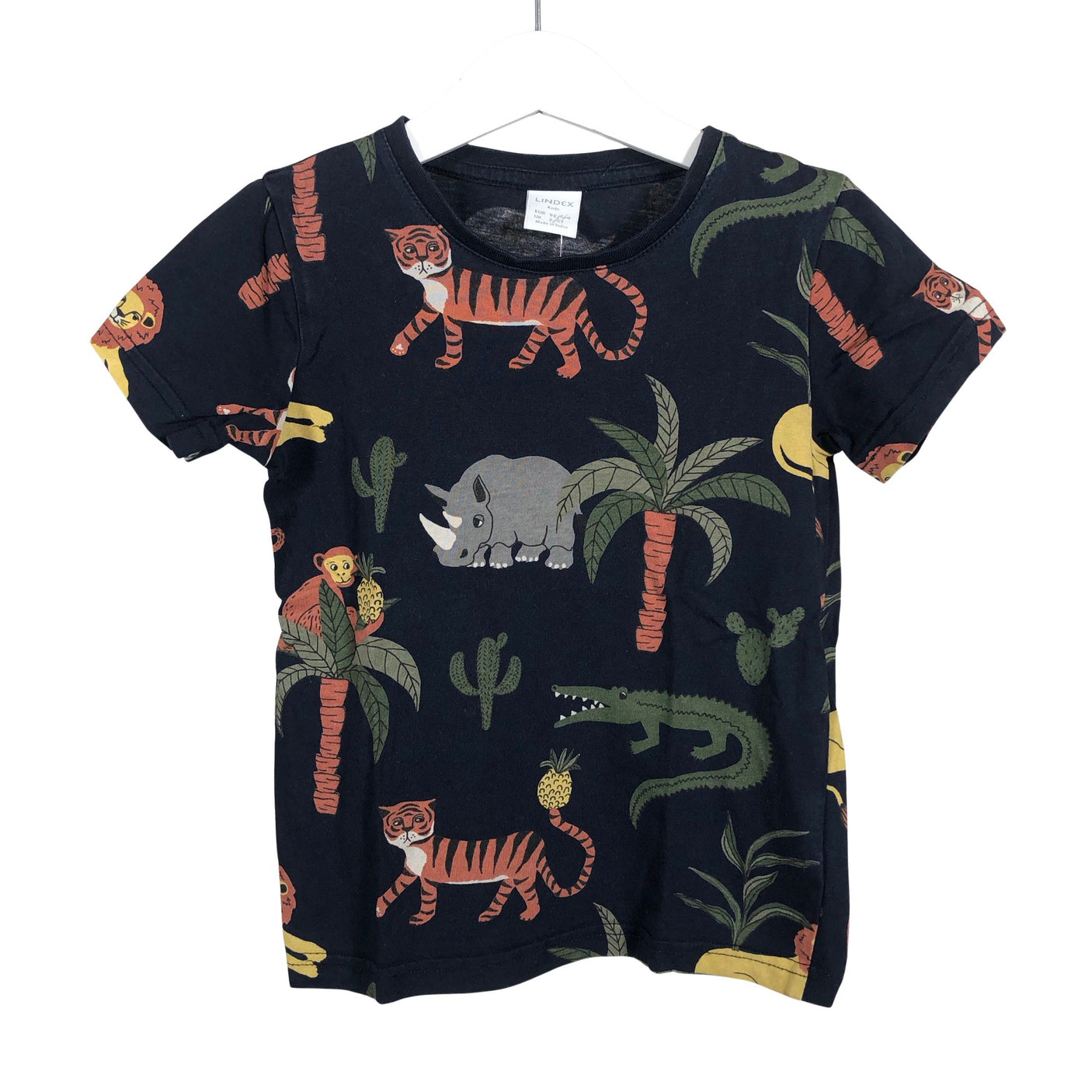 Unisex Lindex - T-särk, suurus 98 - 104 - Sinine (1)