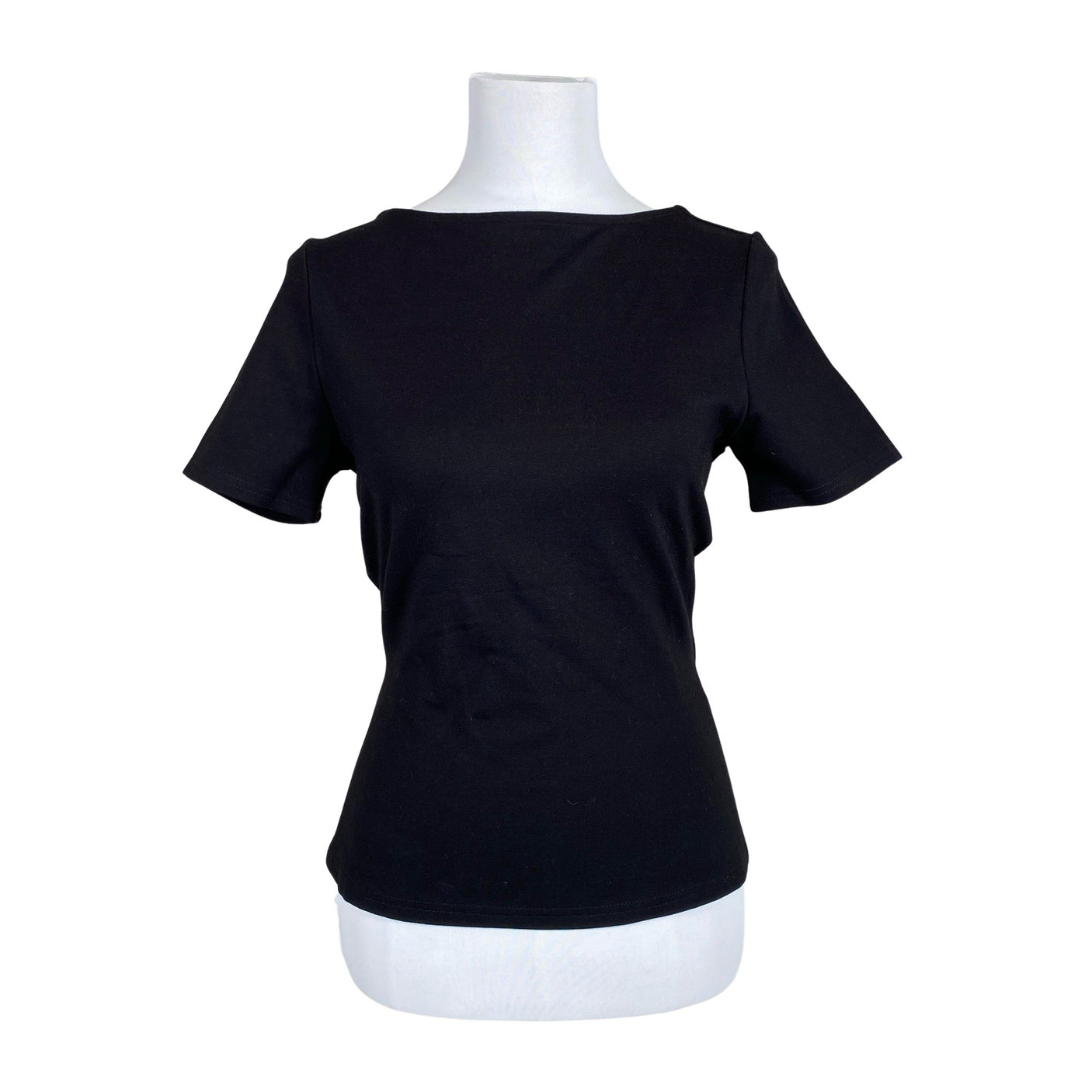 Unisex Selected - Lühikeste käistega pluus, suurus 38 - Must (1)