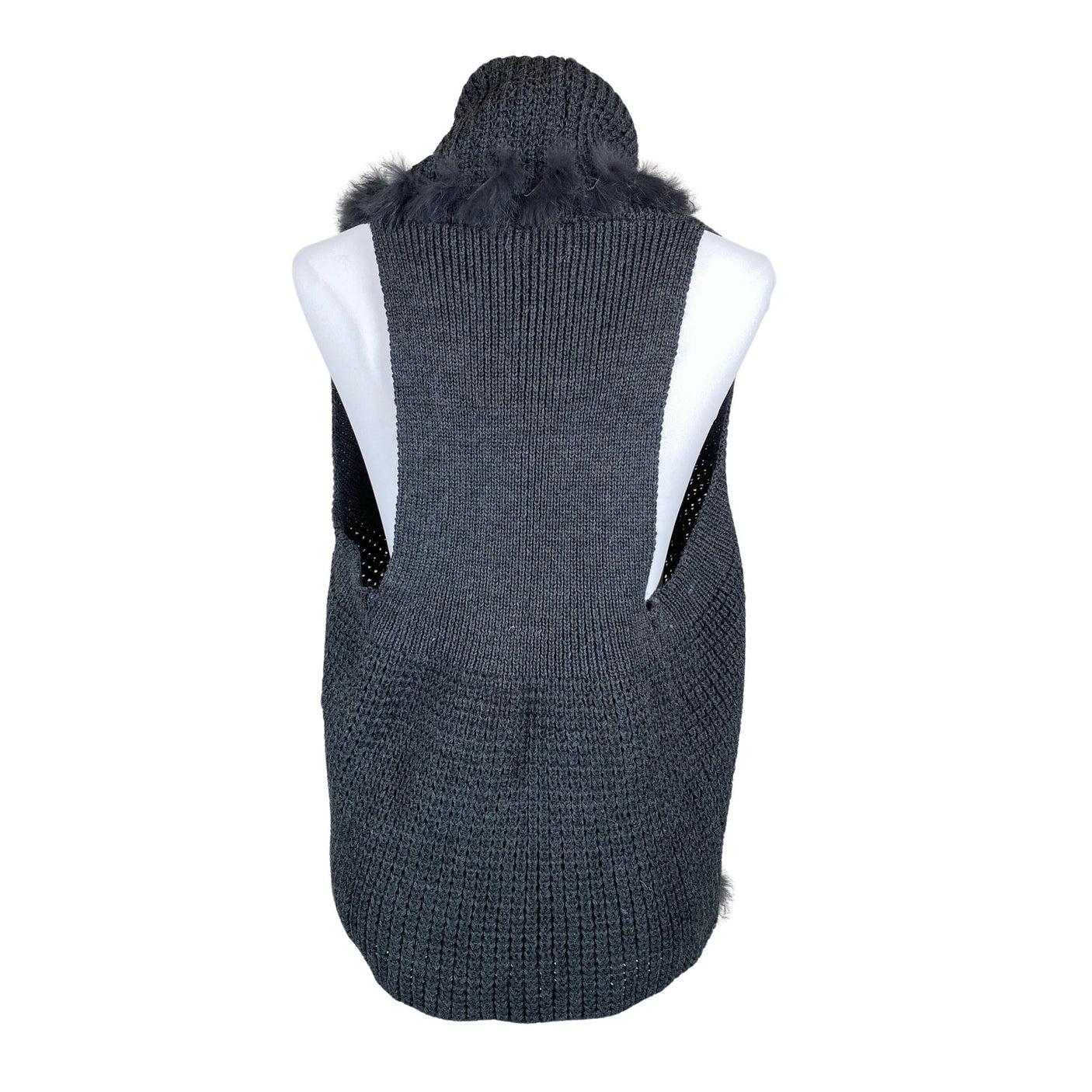 Unisex Soulmate - Kootud vest, suurus 36 - Hall (2)