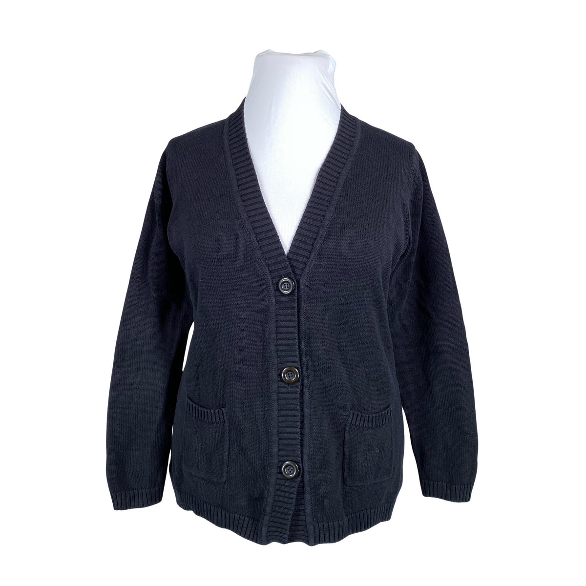 Unisex Classic Line - Kardigan, suurus 42 - Must (1)