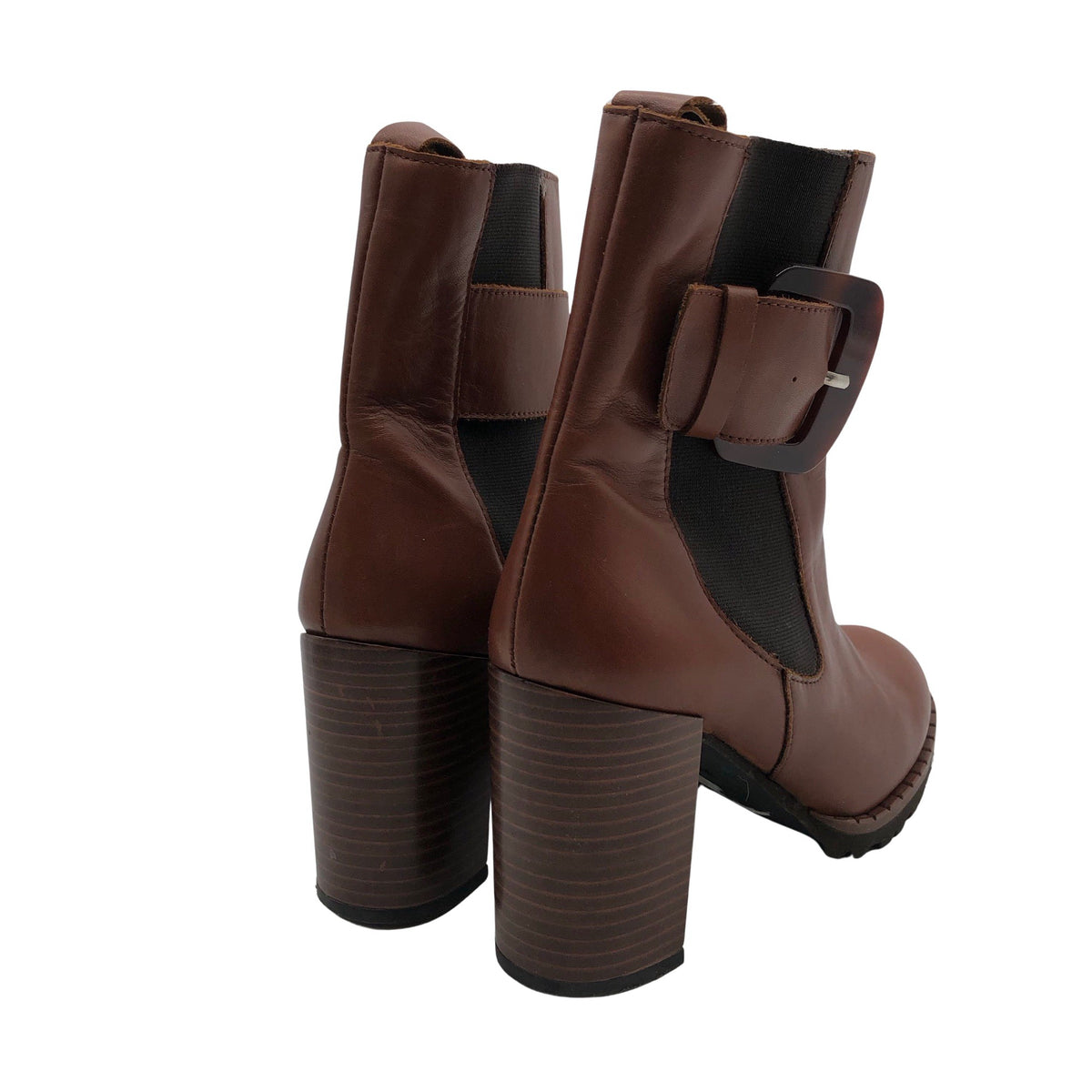 Unisex Kess - Poolsaapad, suurus 37 - Pruun (3)