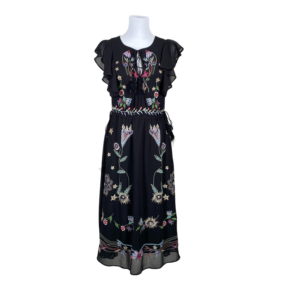 Unisex Desigual - Õhuke kleit, suurus 36 - Must (1)