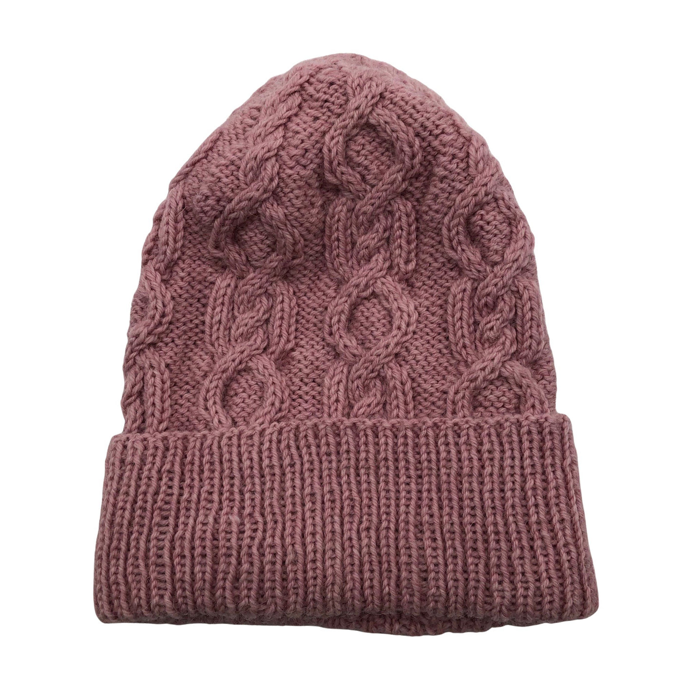 Unisex Handmade - Talvemüts, suurus 54 - 56 cm - Heleroosa (1)