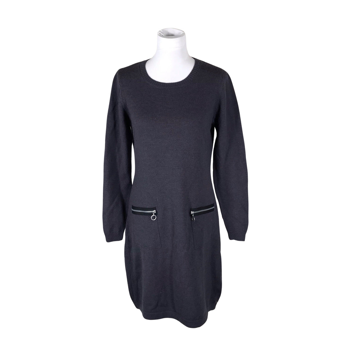 Unisex Luhta - Kootud kleit, suurus 40 - Hall (1)