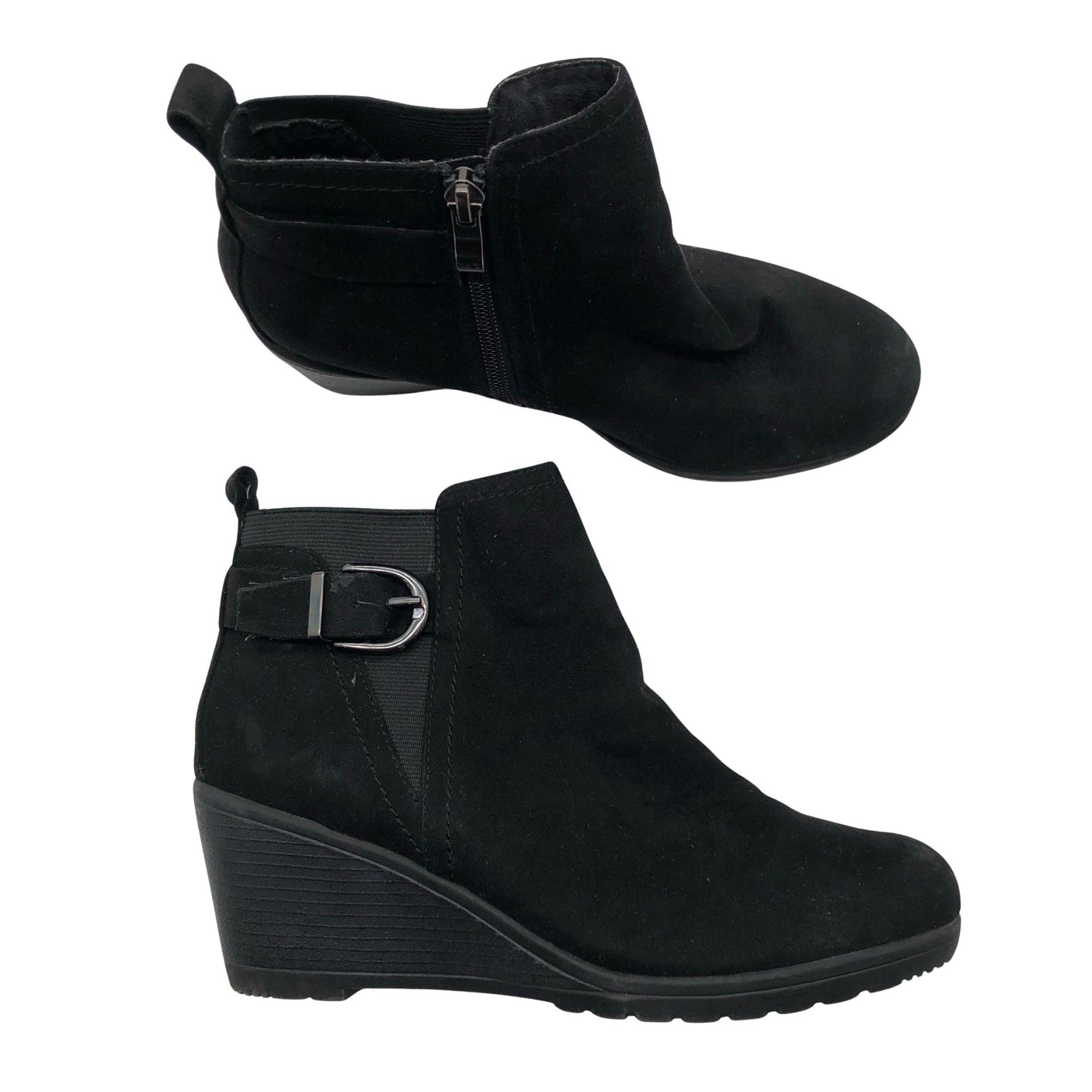 Unisex Marco Tozzi - Poolsaapad, suurus 37 - Must (1)