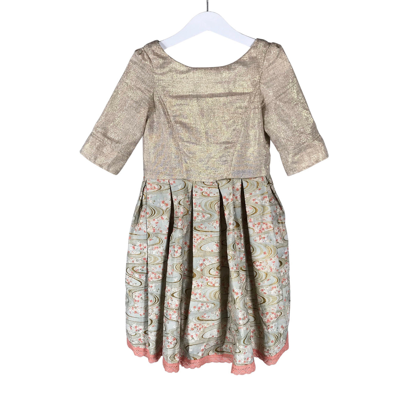 Unisex Handmade - Mitteveniv kleit, suurus 104 - 110 - Beige (1)