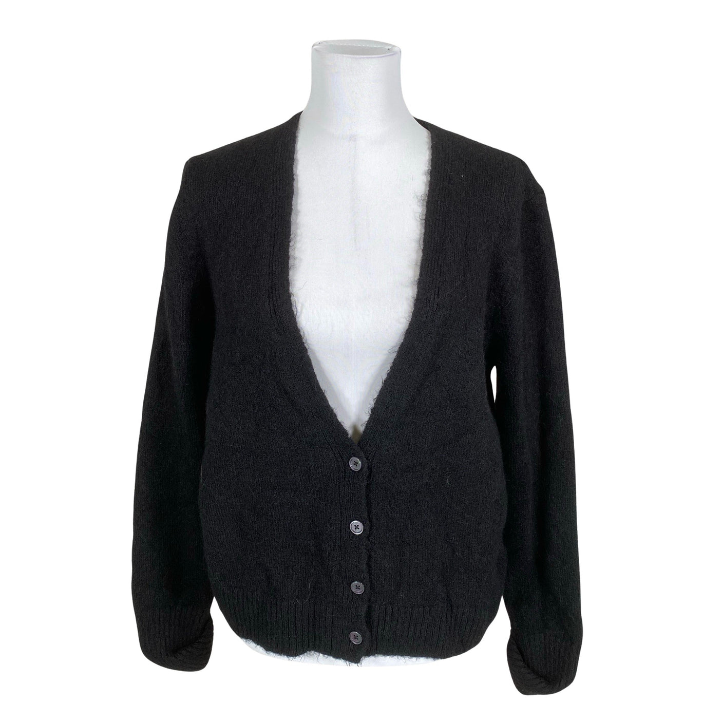 Unisex Mustang - Kardigan, suurus 38 - Must (1)