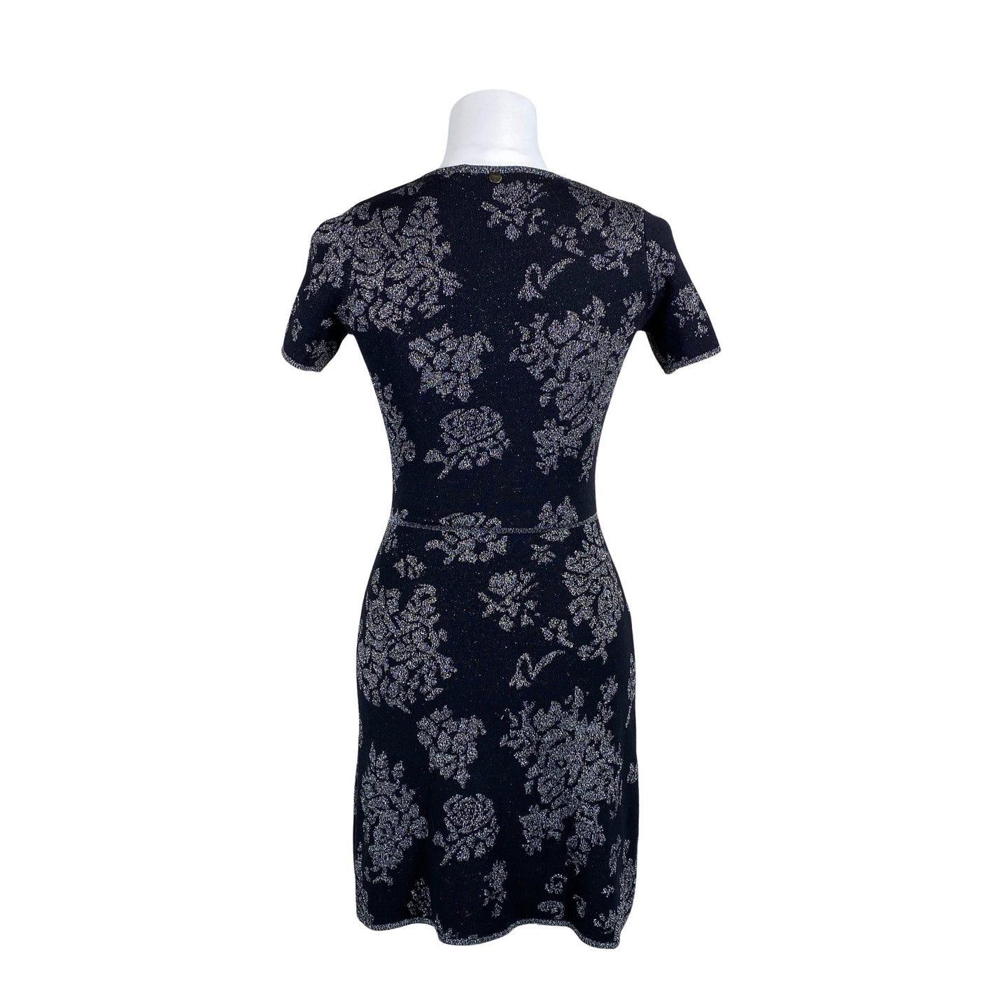 Unisex Liu Jo - Kootud kleit, suurus 34 - Must (2)