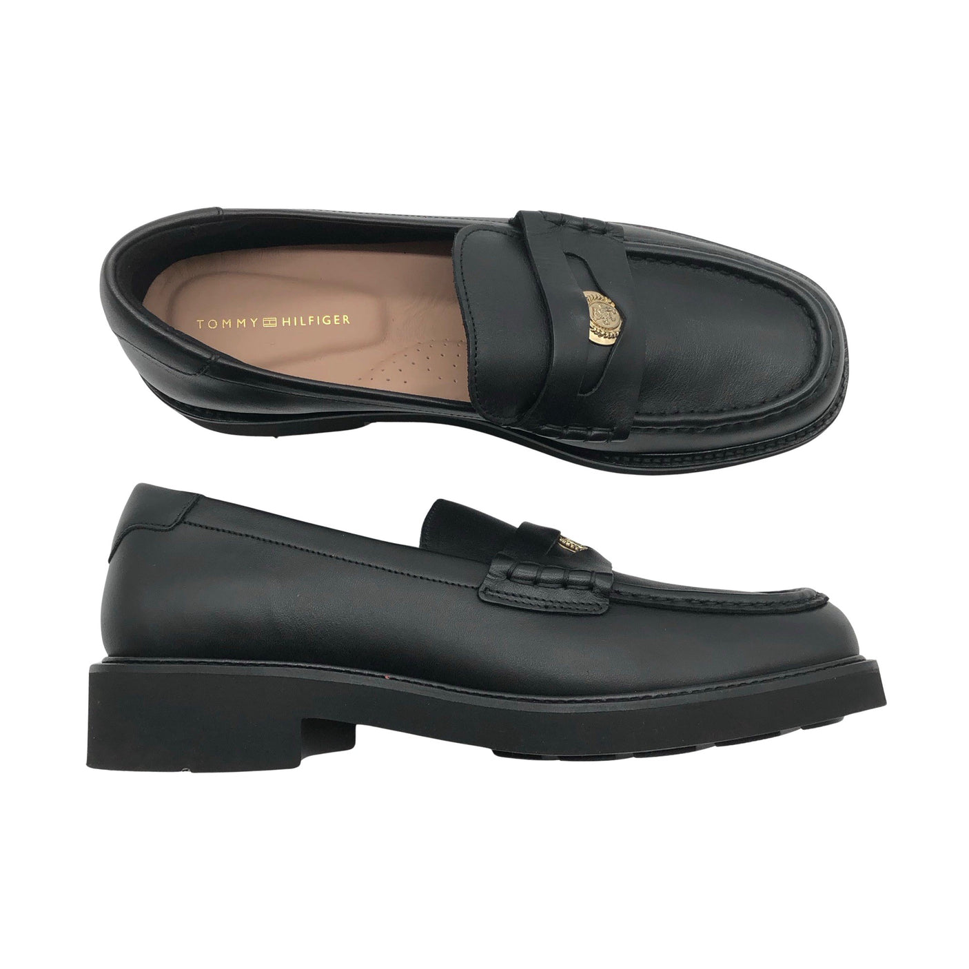 Unisex Tommy Hilfiger - Mokassiinid, suurus 39 - Must (1)
