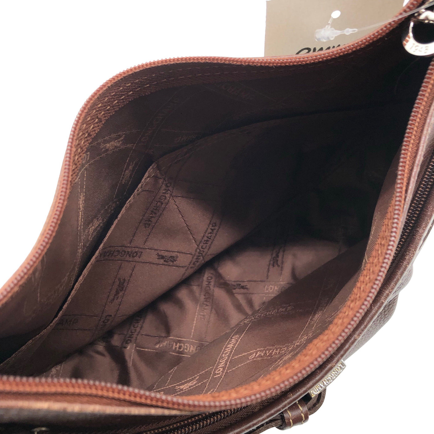 Unisex Longchamp - Käekott, suurus Mini - Pruun (2)