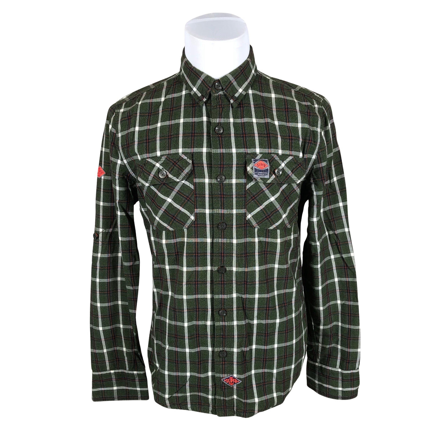 Unisex Superdry - Triiksärk, suurus L - Roheline (1)