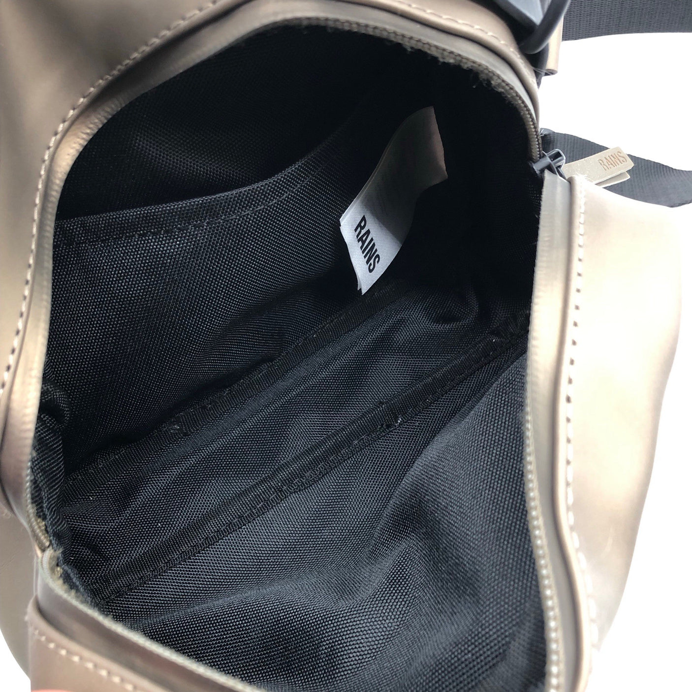 Unisex Rains - Õlakott, suurus Mini - Pruun (2)