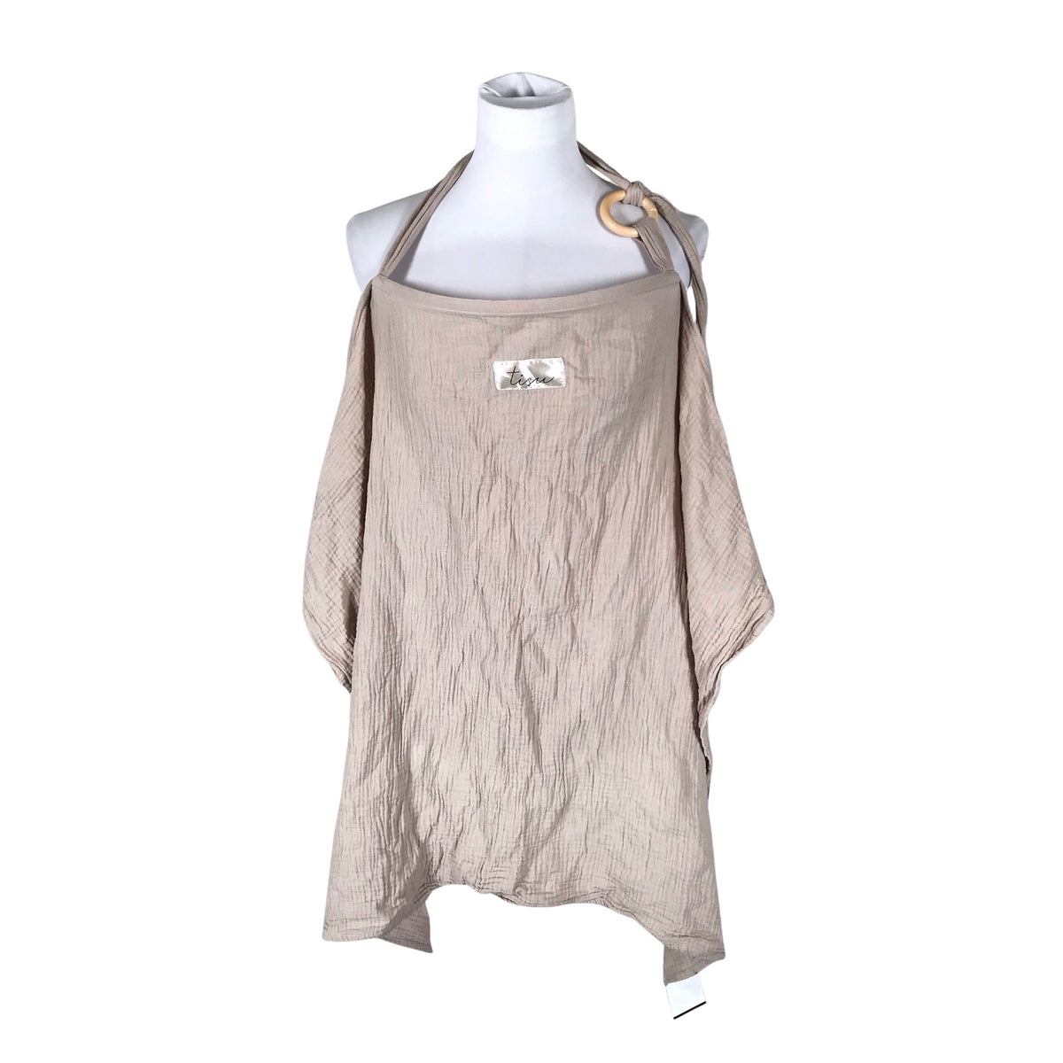 Unisex Tisu - Õhuke sall, suurus Maxi - Beige (1)