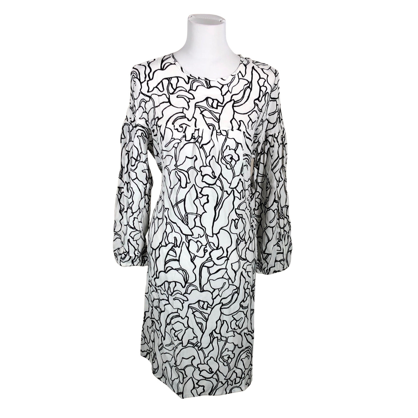 Unisex Nanso - Õhuke kleit, suurus 38 - Valge (1)