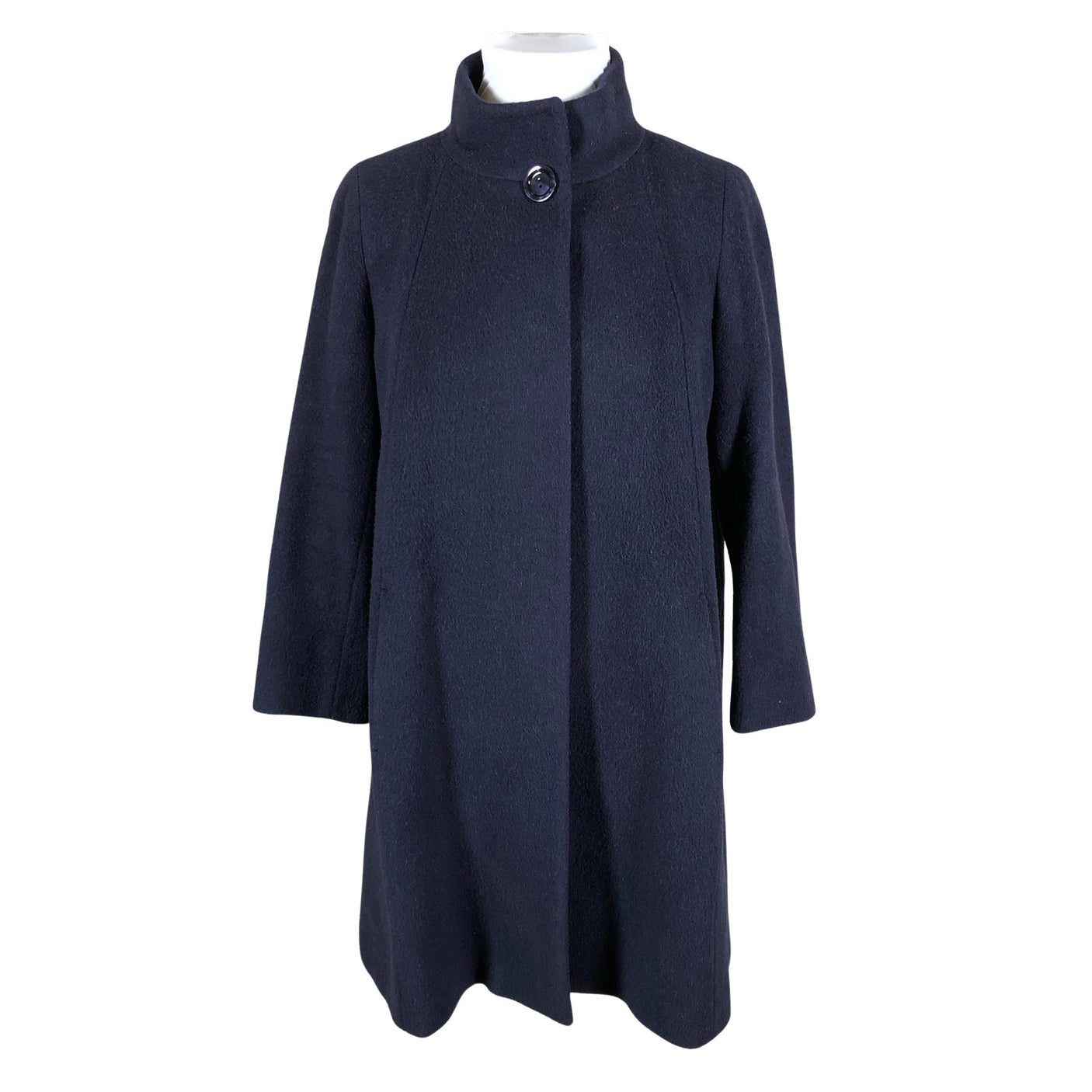 Unisex Cinzia Rocca - Villane mantel, suurus 42 - Sinine (1)