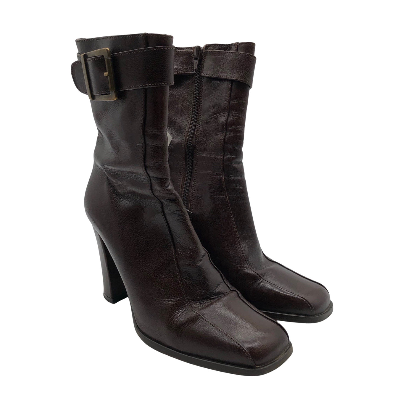 Unisex Bronx - Poolsaapad, suurus 38 - Pruun (2)