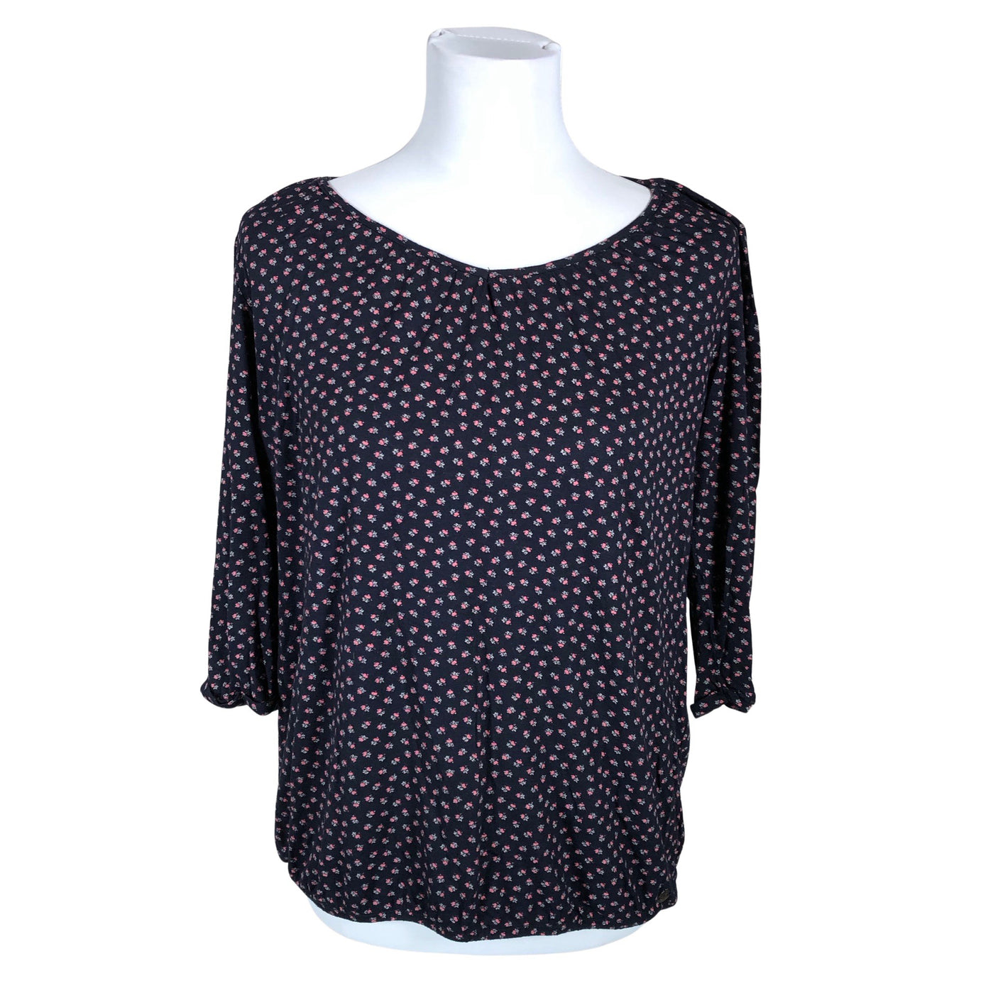 Unisex s.Oliver - Trikotaažist pluus, suurus 40 - Sinine (1)