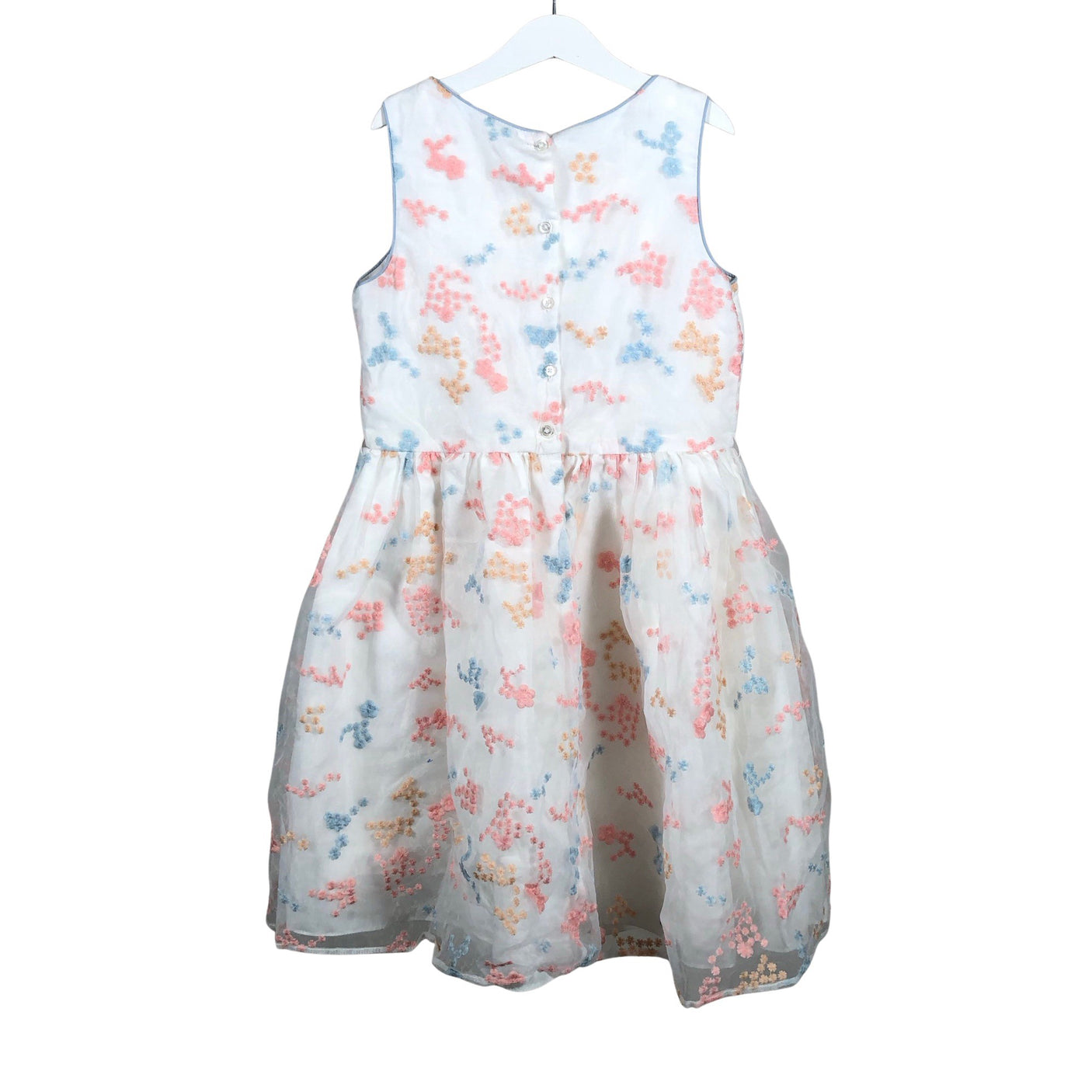 Unisex Pippa&Julie - Pidulik kleit, suurus 134 - 140 - Valge (2)