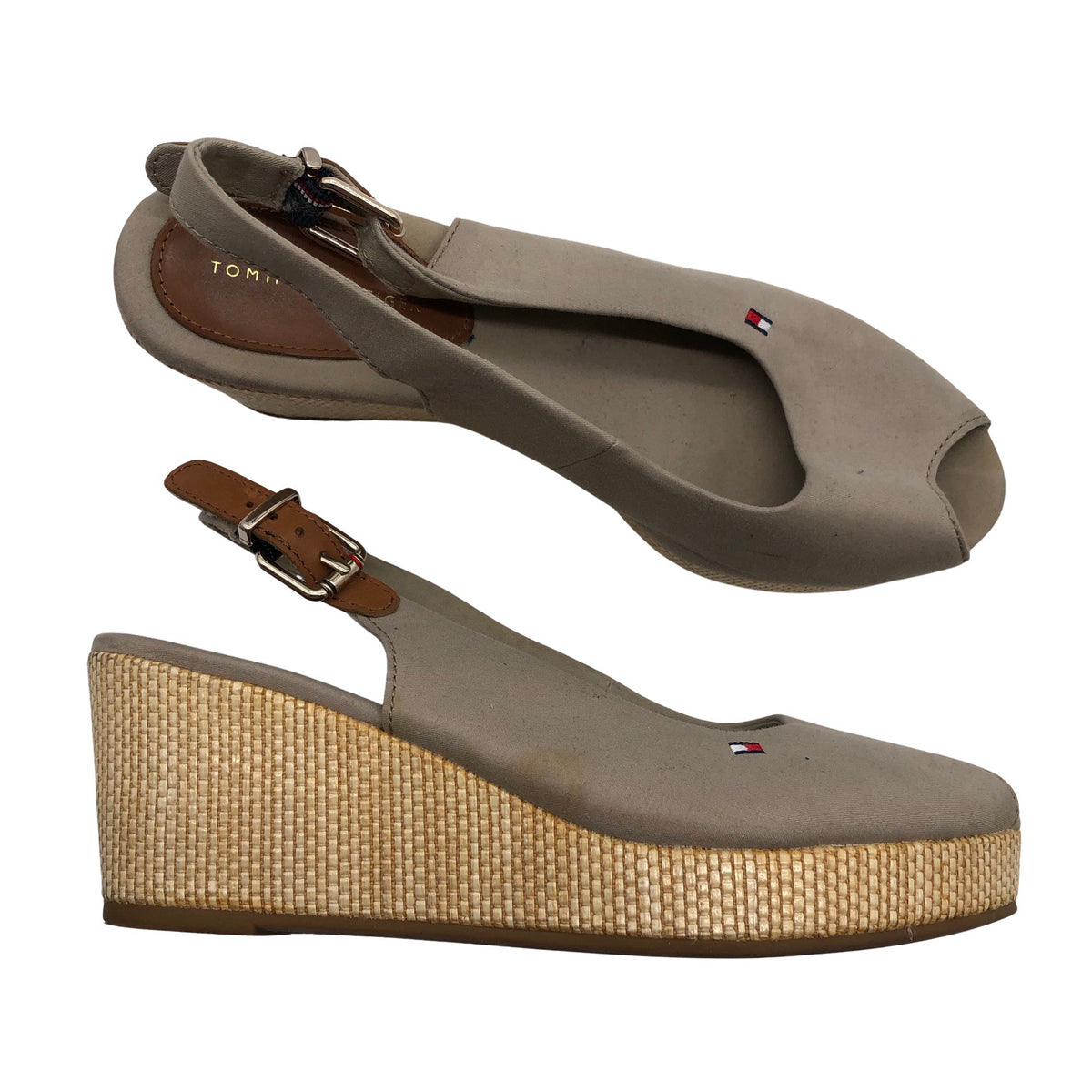 Unisex Tommy Hilfiger - Kiilkontsaga rihmikud, suurus 38 - Beige (1)