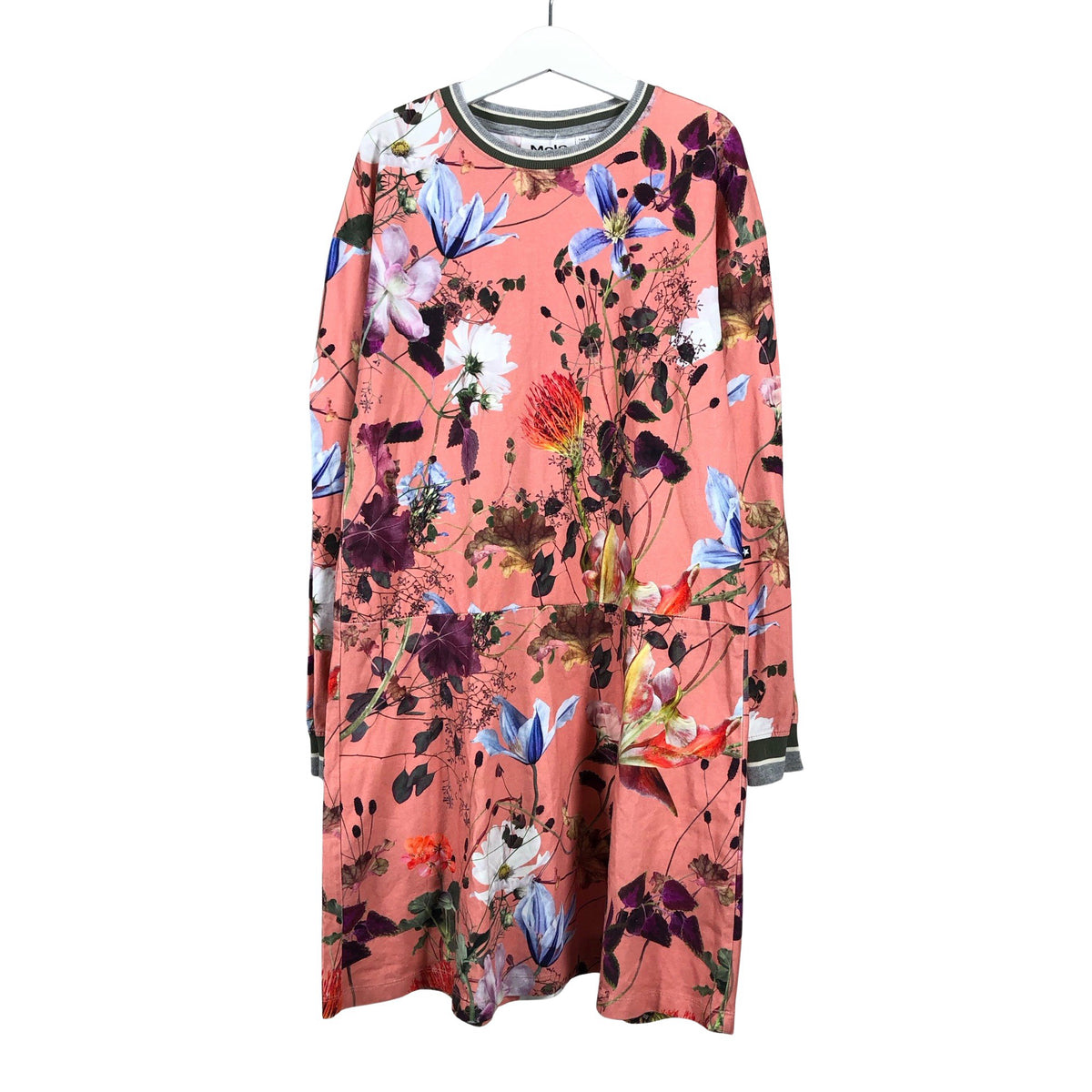 Unisex Molo Kids - Trikotaažist kleit, suurus 146 - 152 - Heleroosa (1)